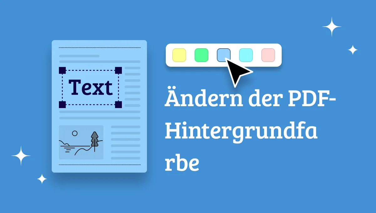 Wie Sie die PDF Hintergrundfarbe ändern - 3 simple Methoden