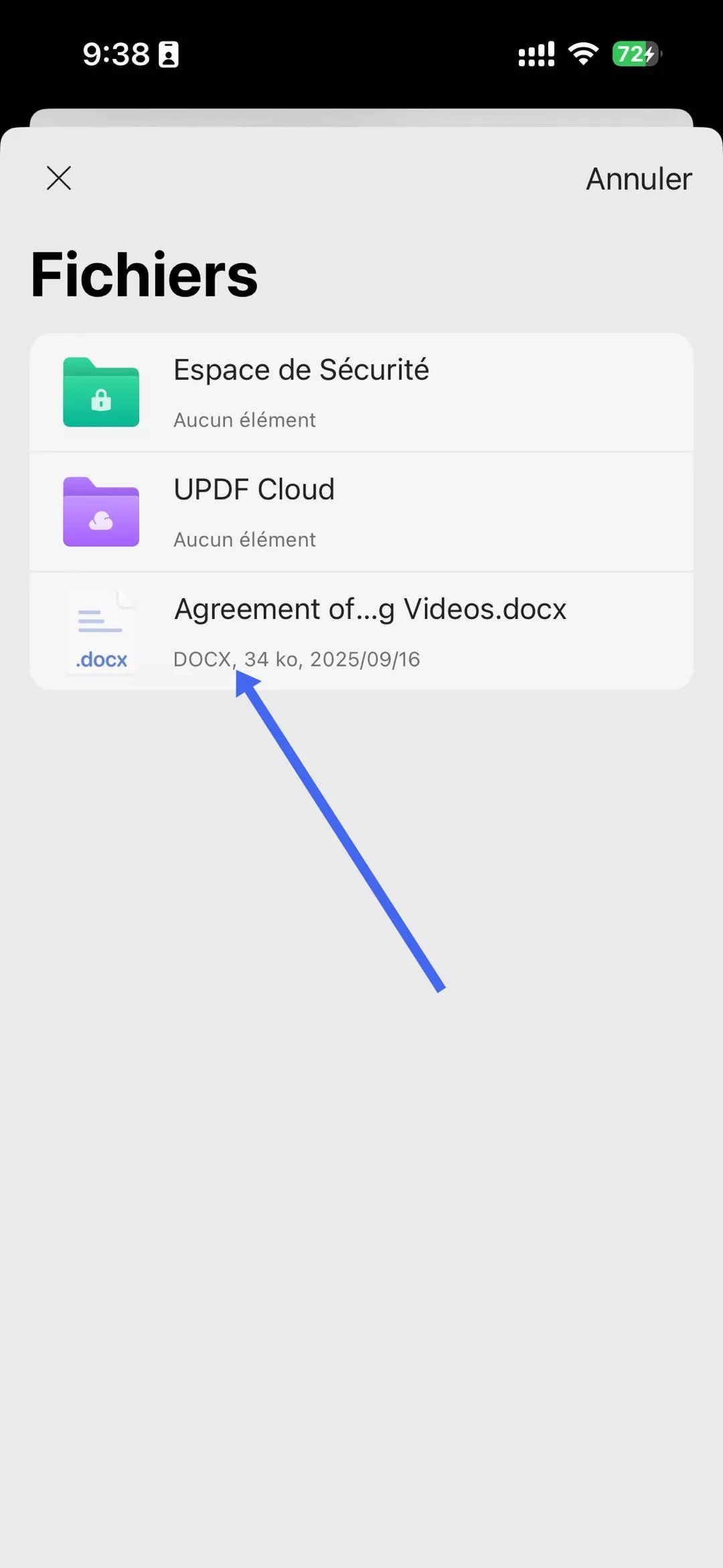 updf-sélectionner-un-fichier-pour-la-conversion-pdf