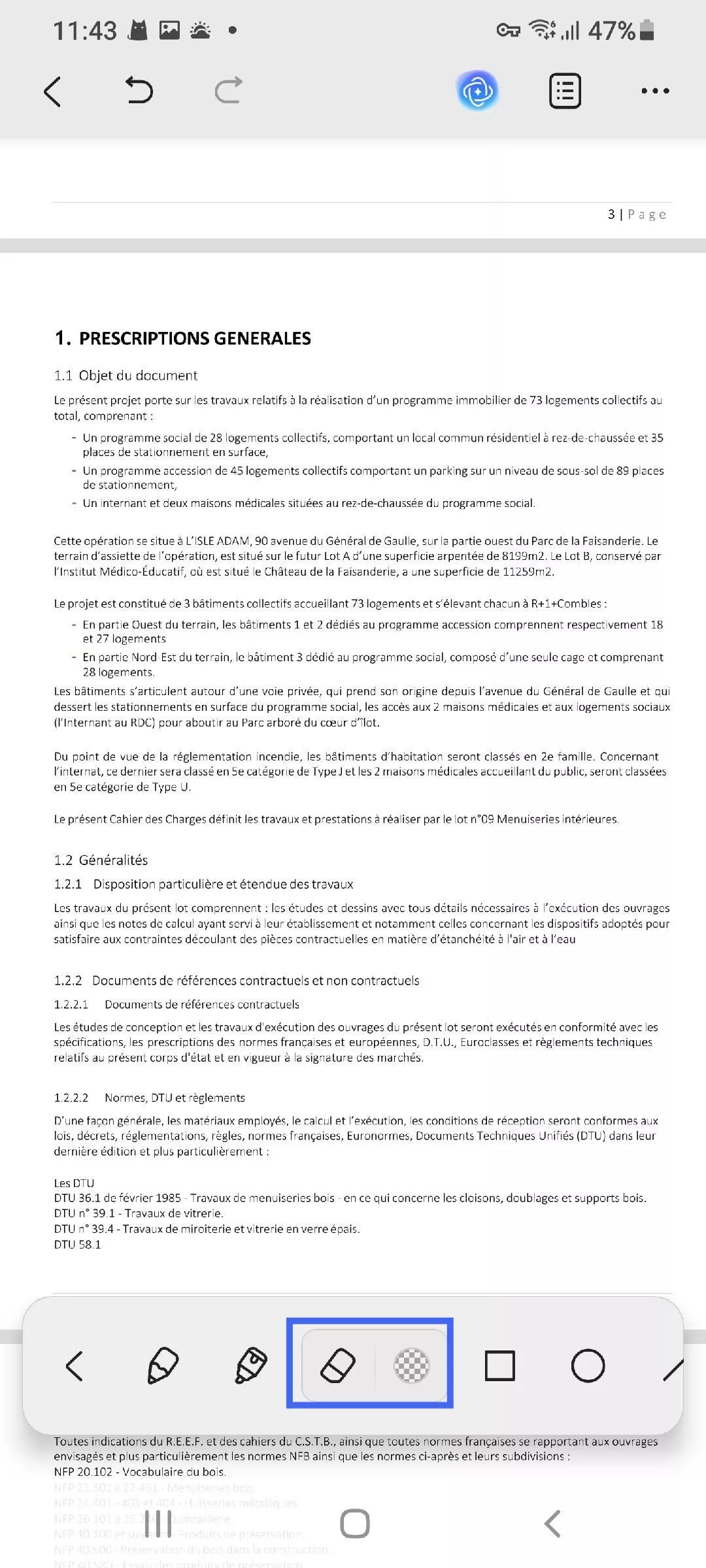 modifier la couleur du crayon