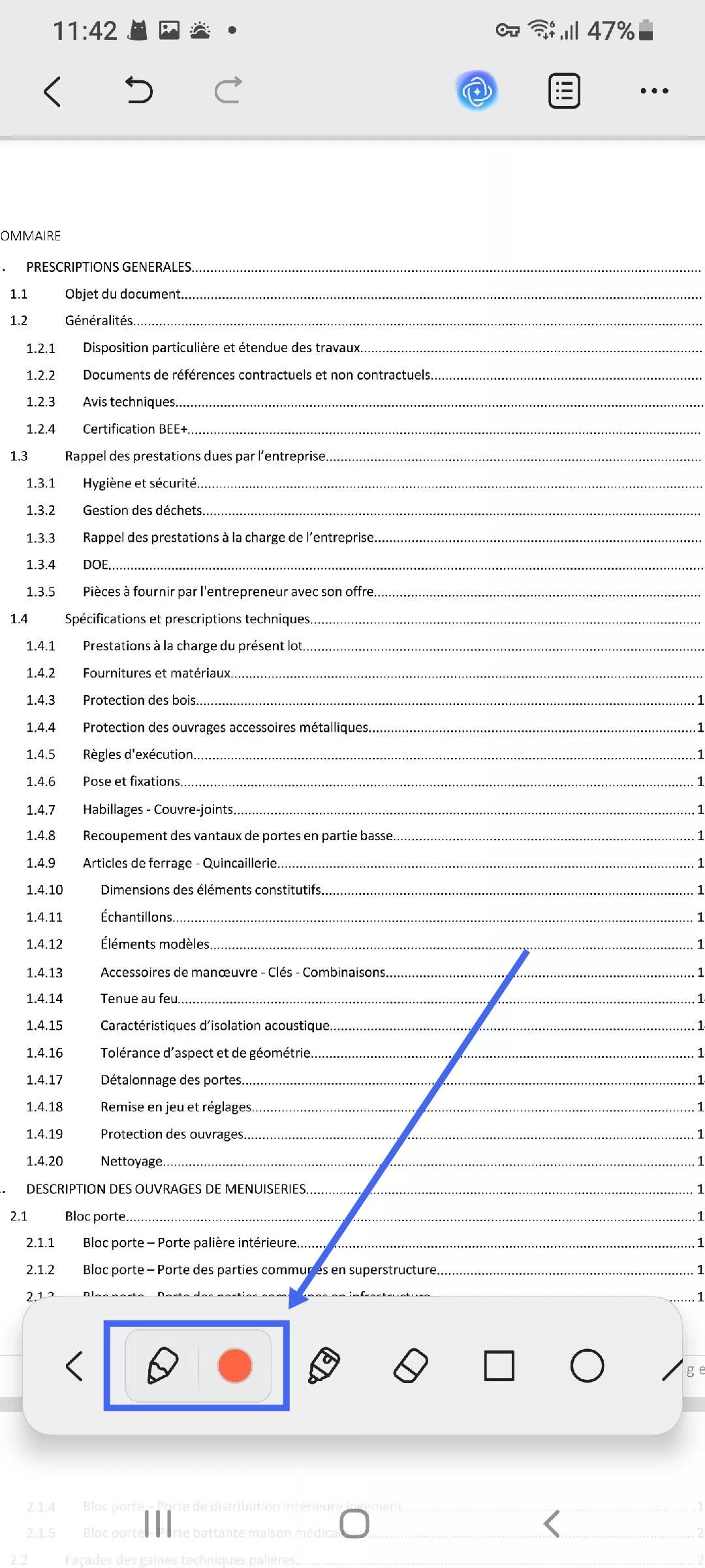 choisir crayon ou surligneur