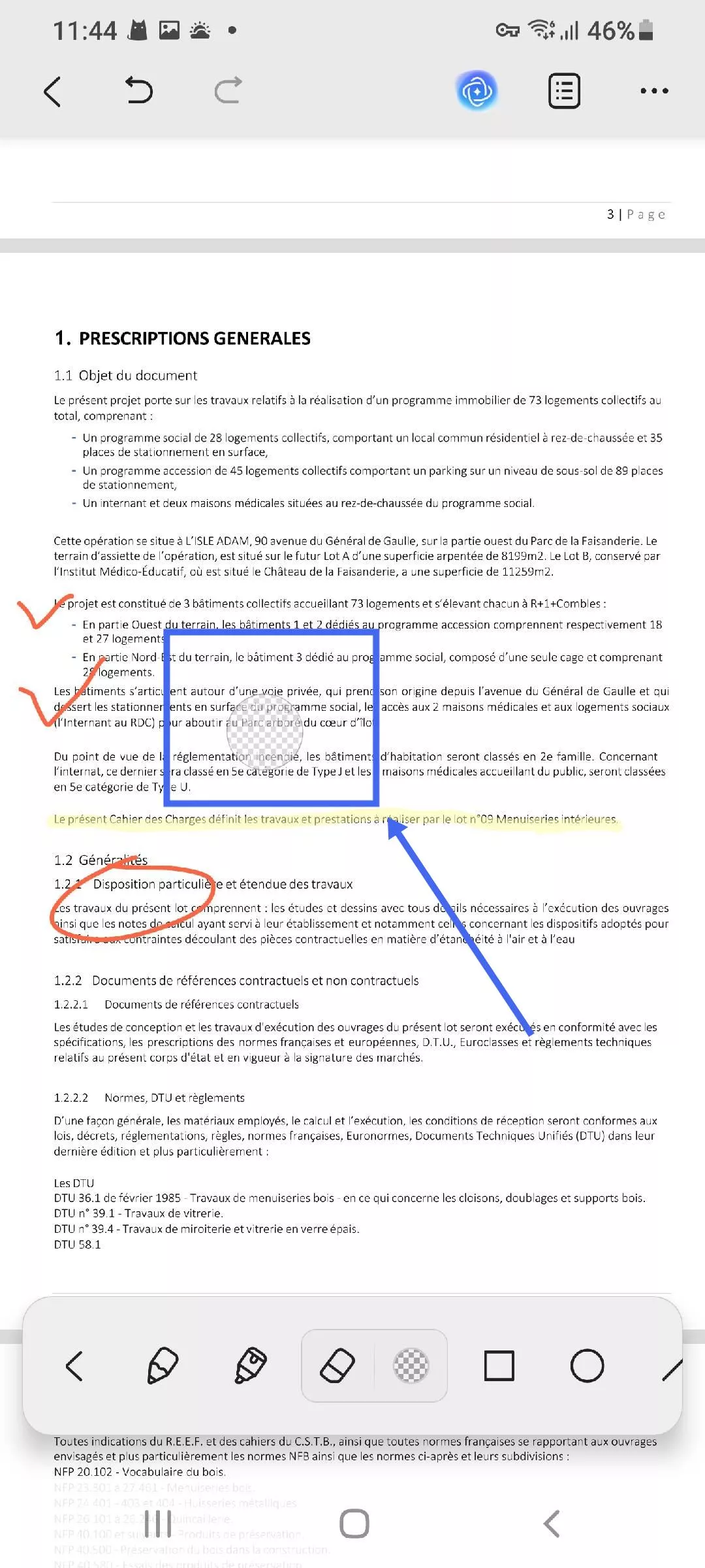 modifier la couleur du crayon