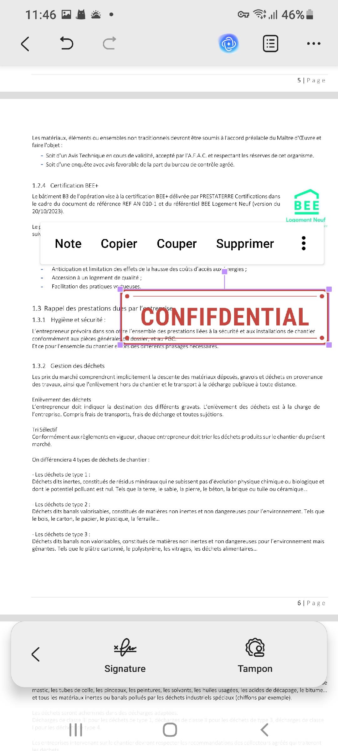 modifier un timbre