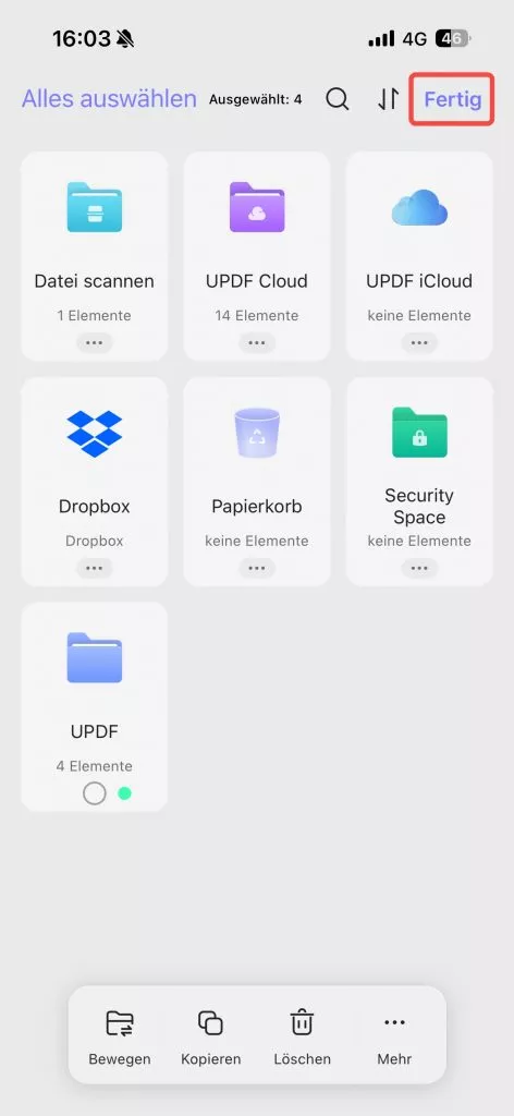 Dateien im Ordner überprüfen
