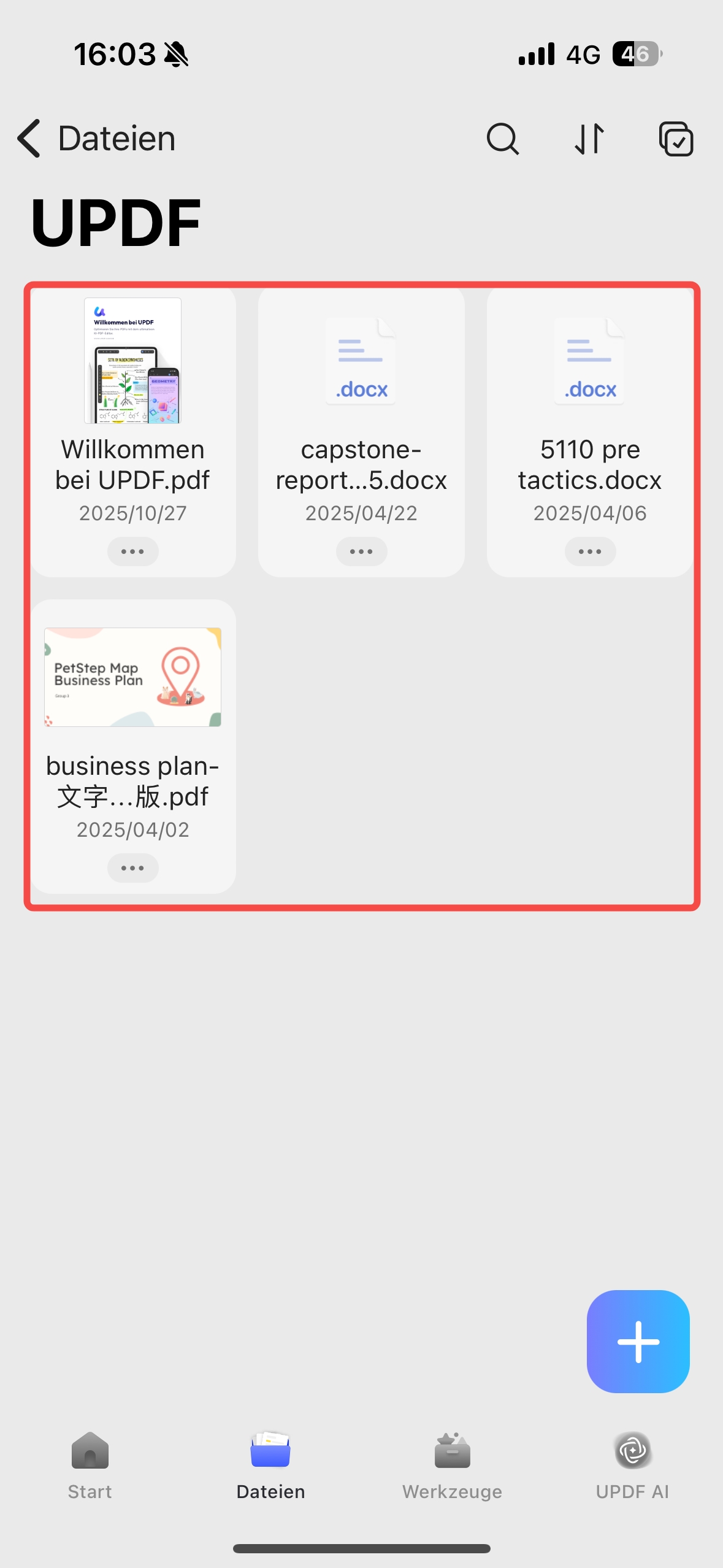 Dateien im Ordner überprüfen