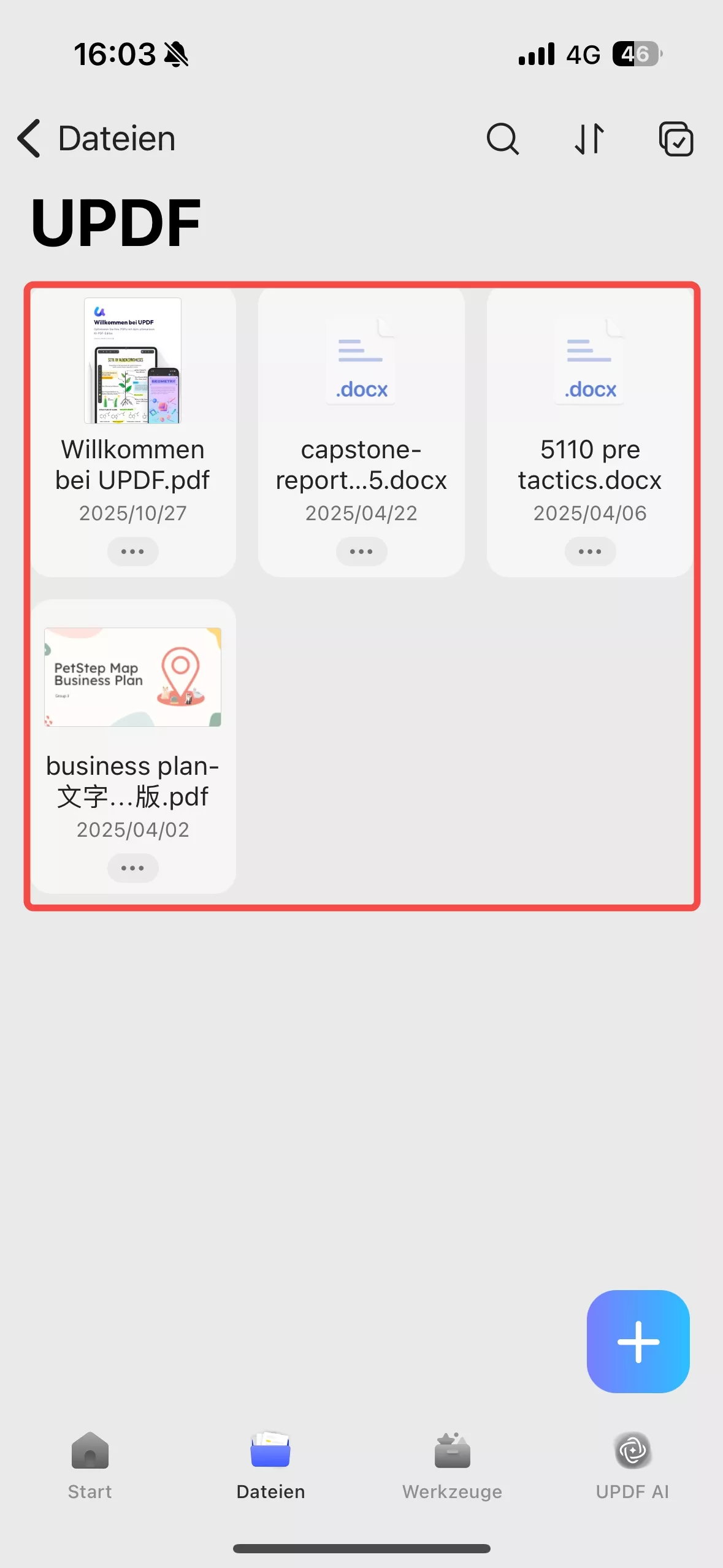 Dateien im Ordner überprüfen