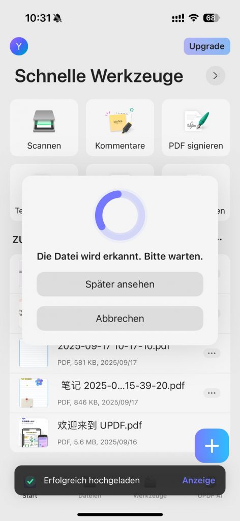 PDF aus anderen Formaten erstellen