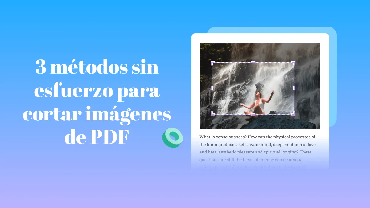 3 métodos sin esfuerzo para cortar imágenes de PDF