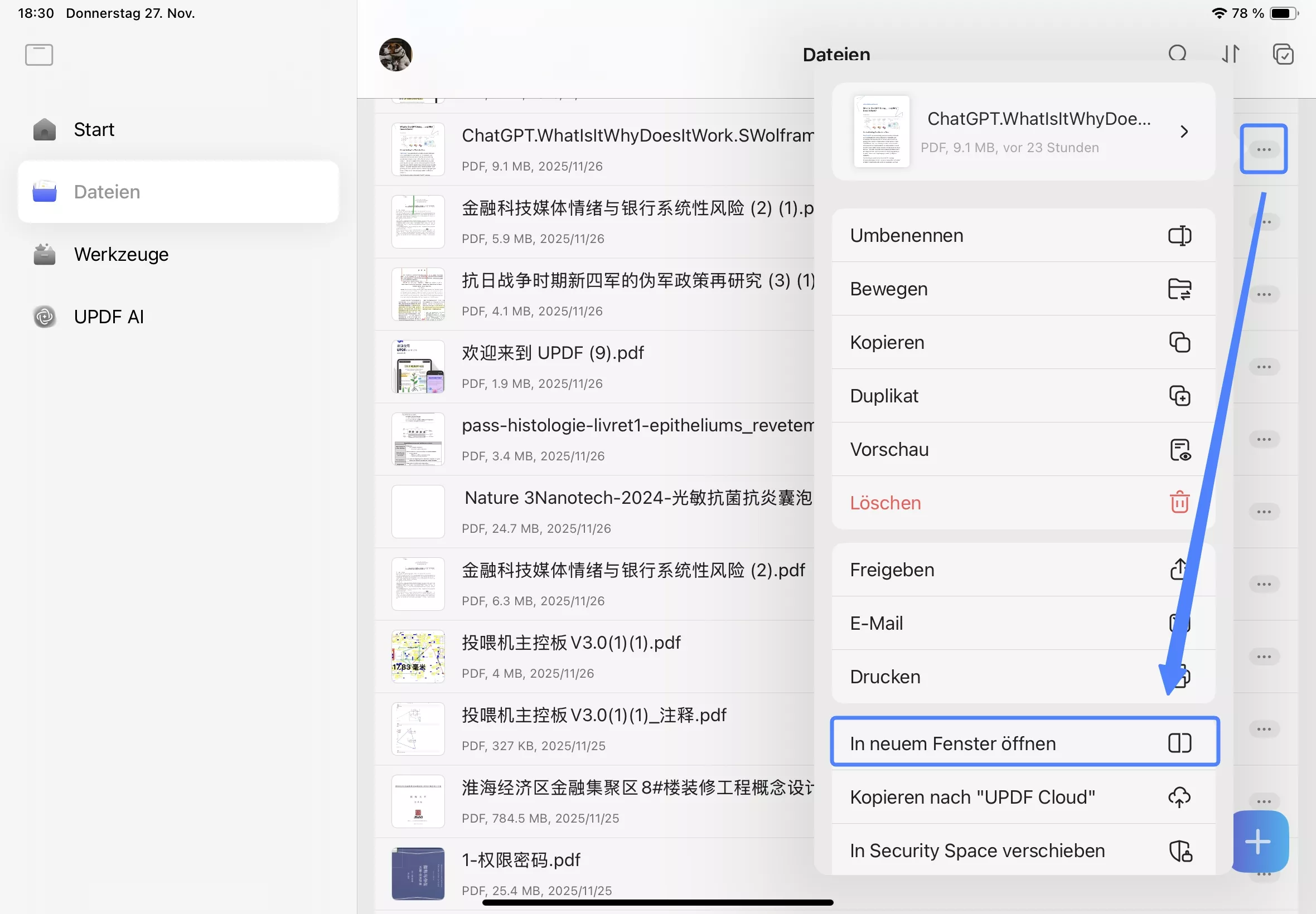 in neuem fenster öffnen