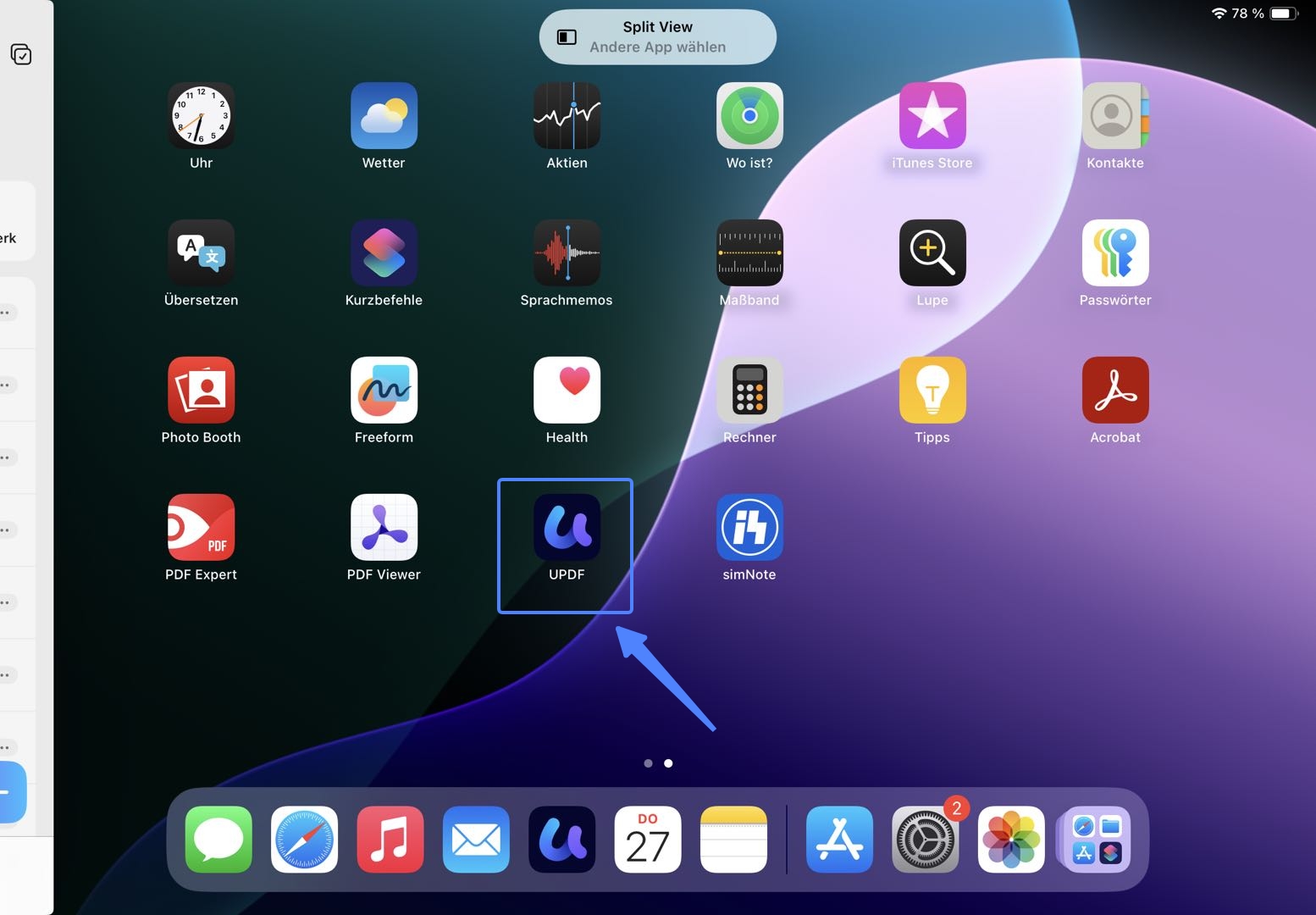 dual screen modus