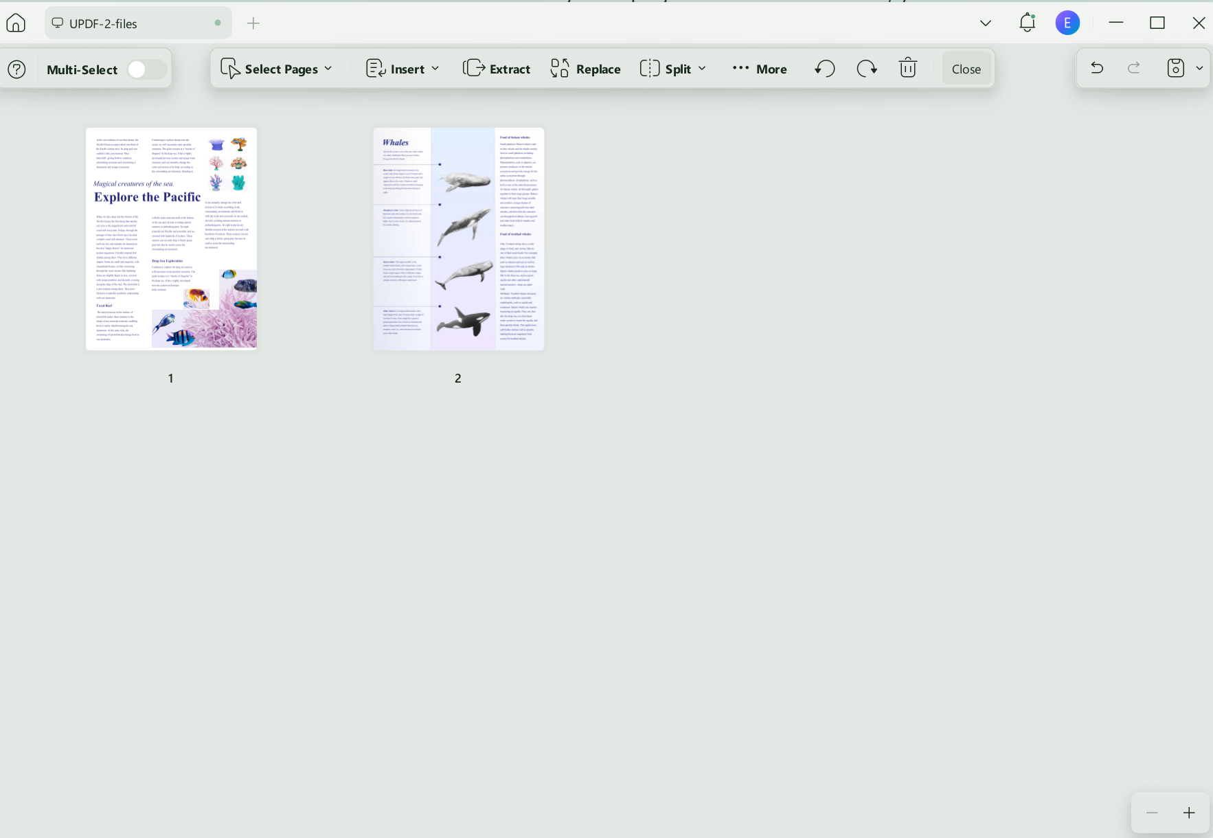 modify PDF pages