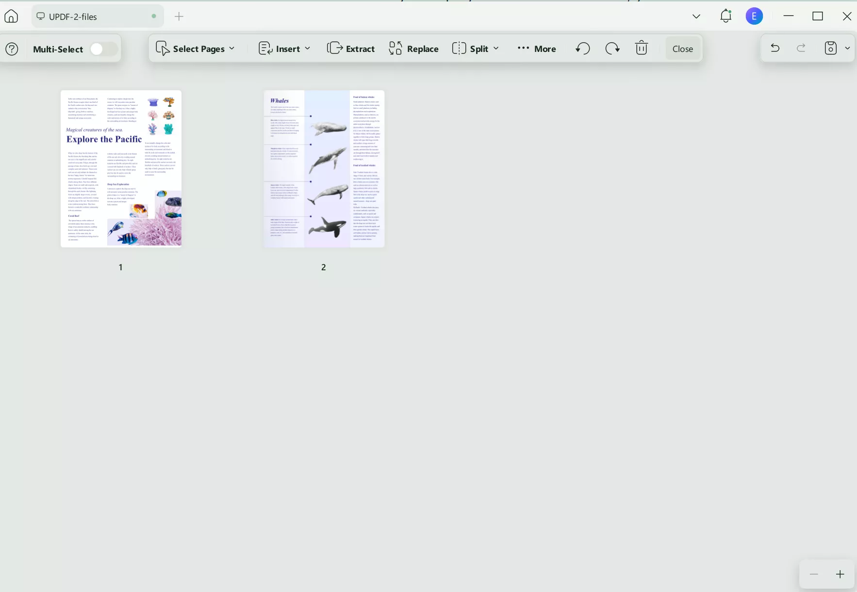 modify PDF pages