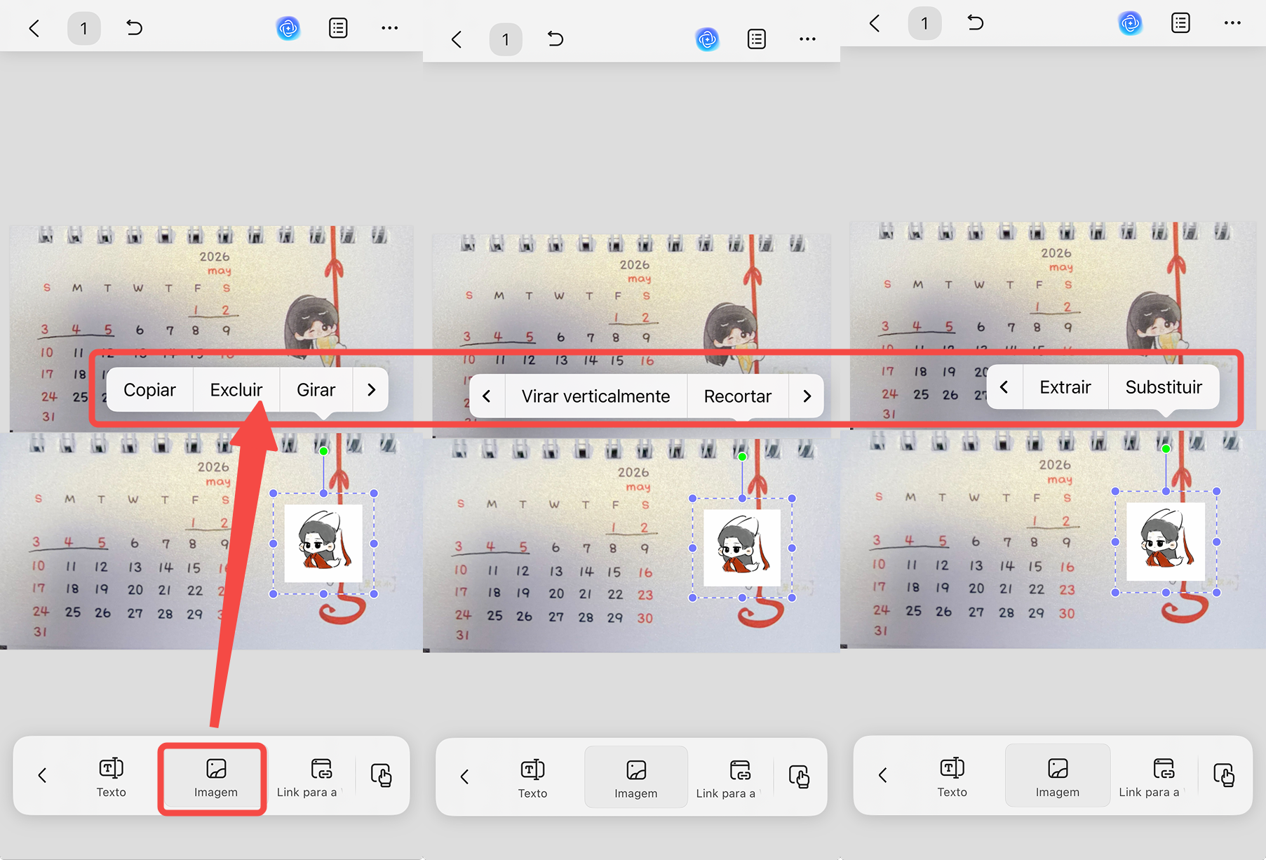 editar imagem em pdf no celular