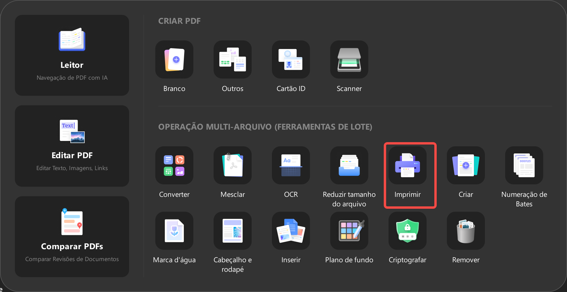 como imprimir pdf em livreto