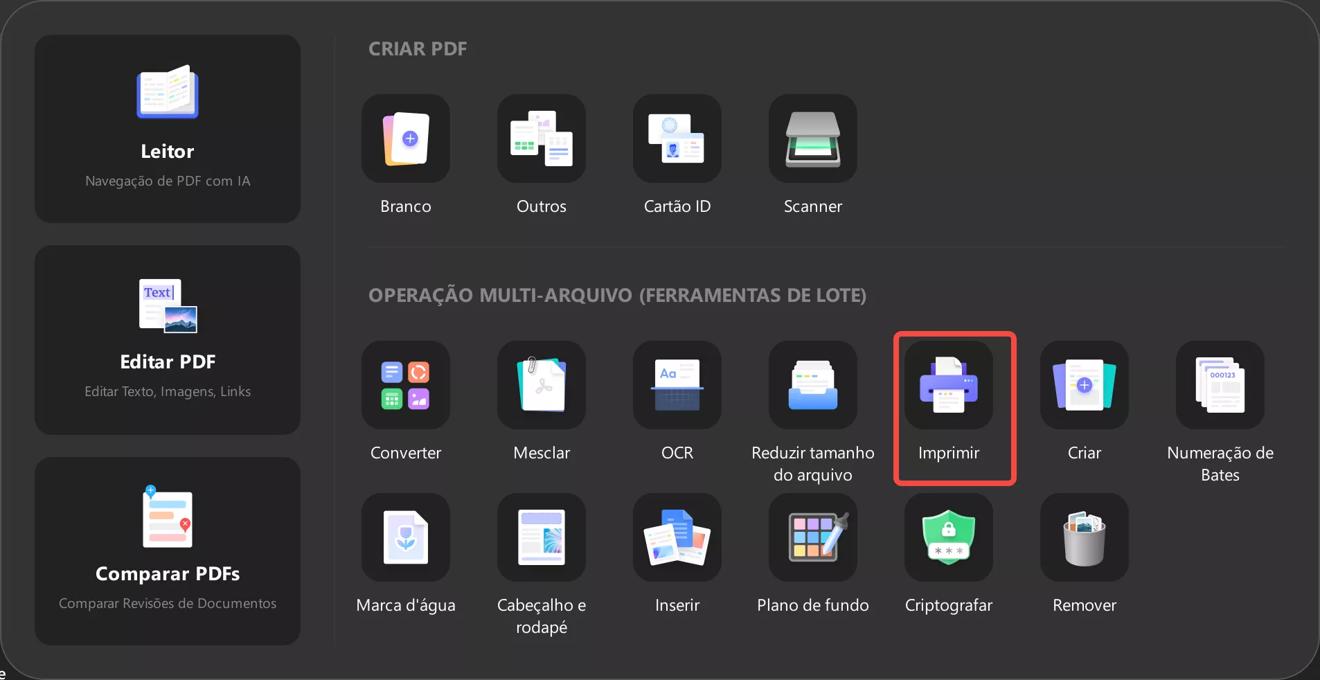 como imprimir pdf em livreto