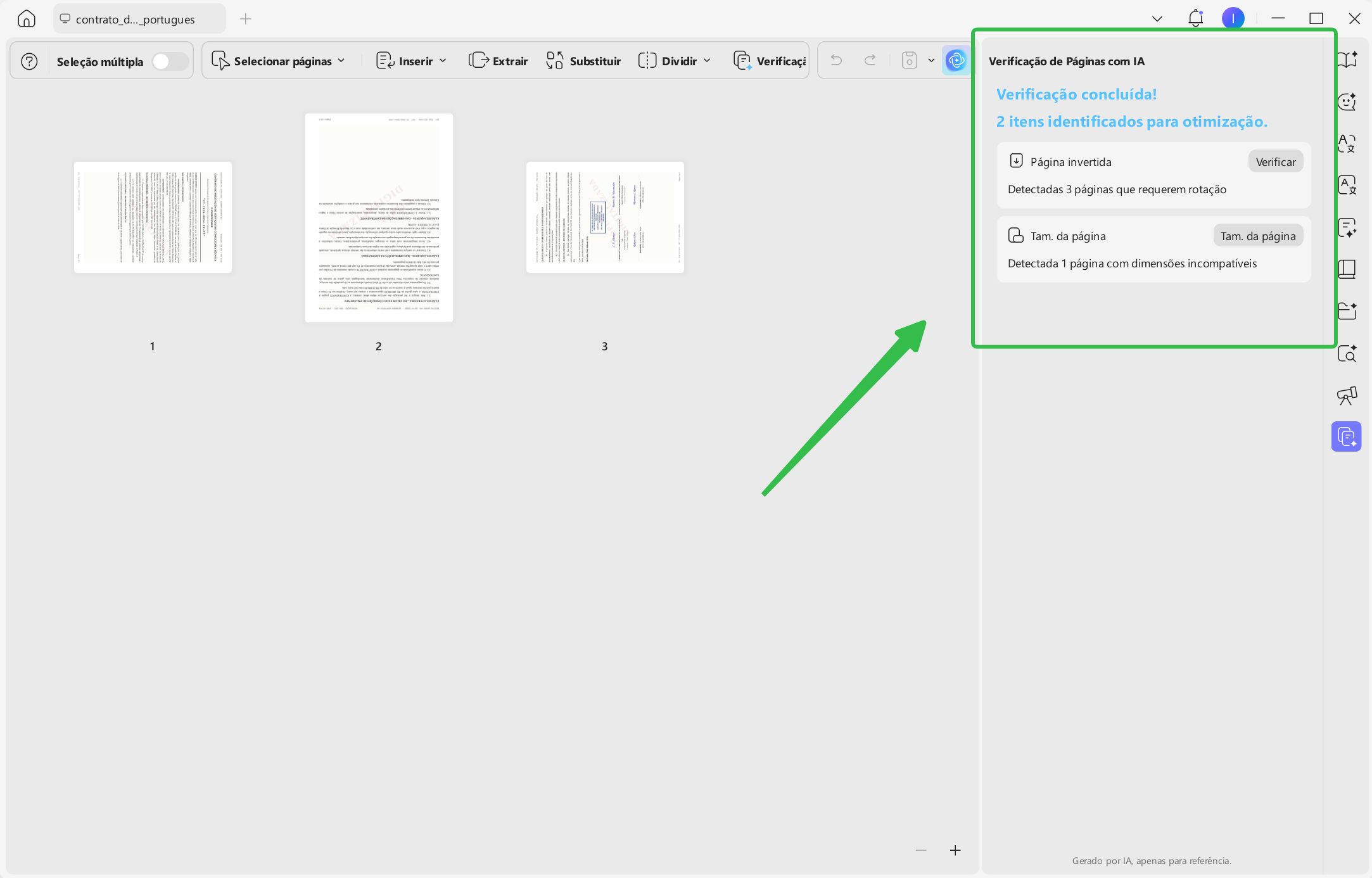 girar pdf com updf ia