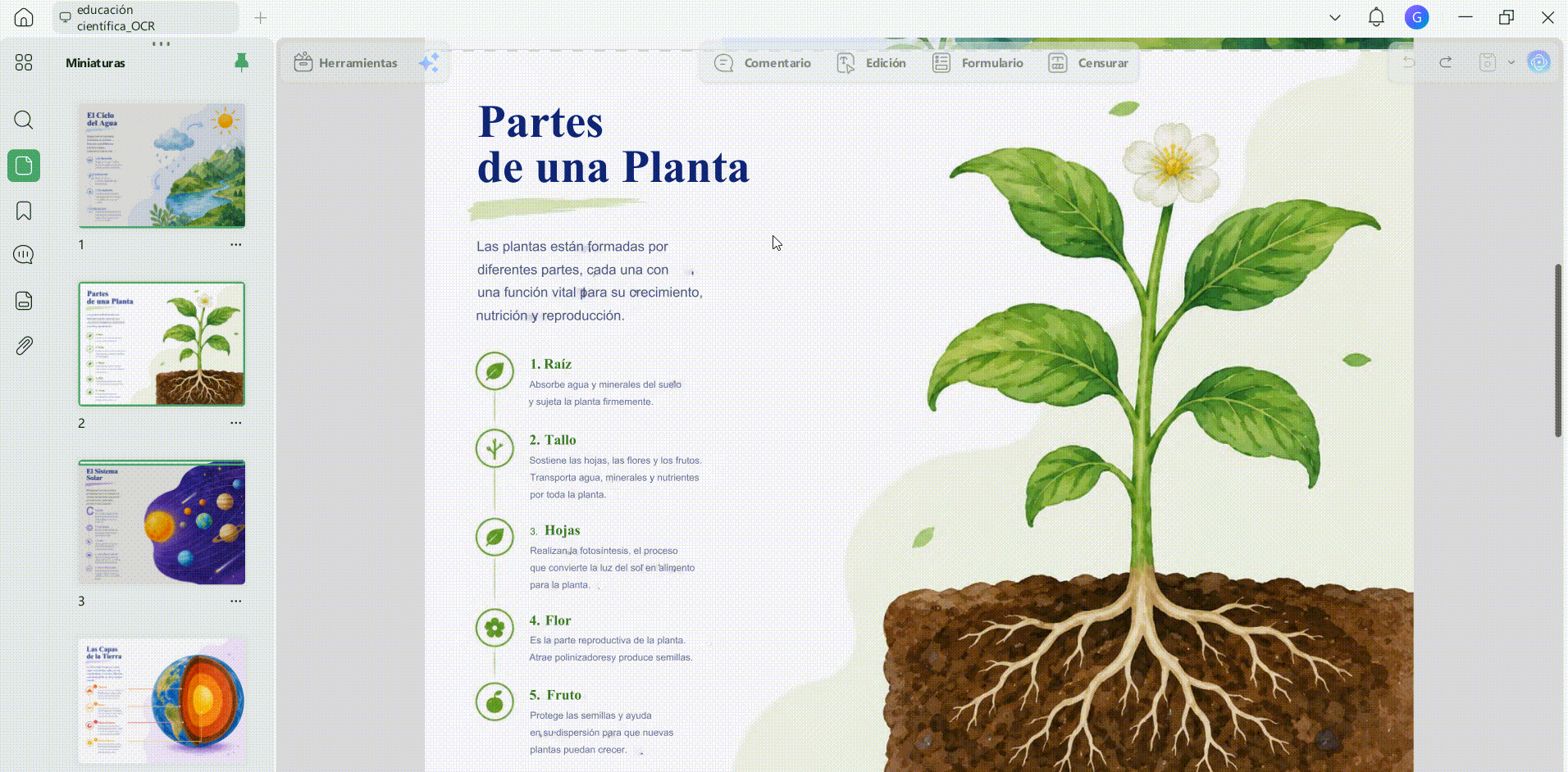 Resaltar de forma precisa de texto y áreas personalizadas