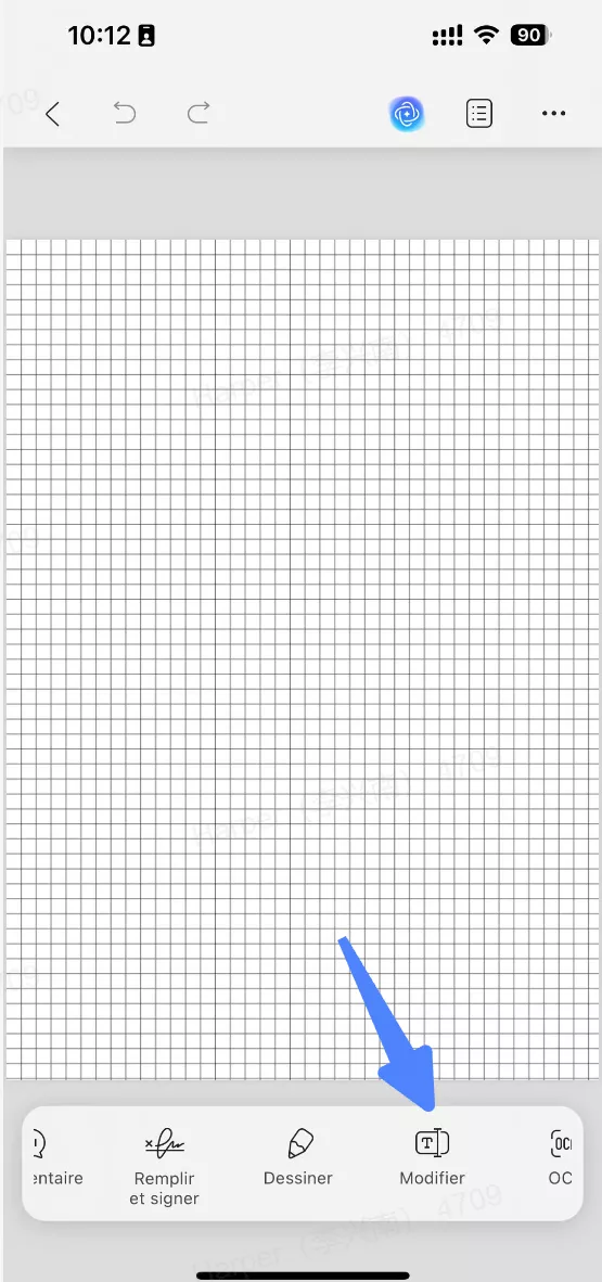 modifier pdf vierge