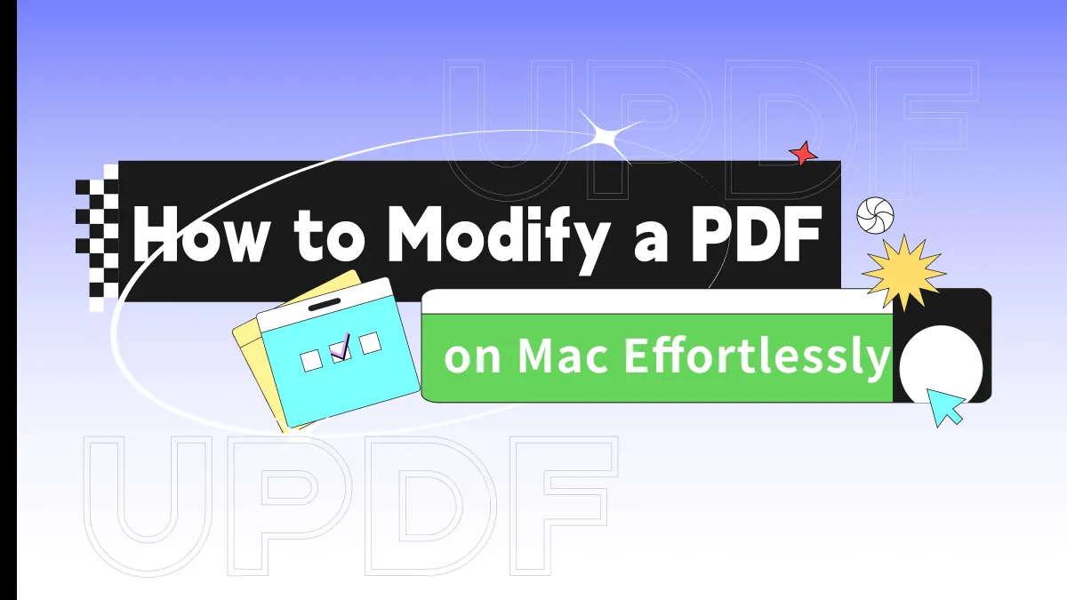 How to Modify a PDF on Mac Effortlessly (macOS 14 Supported)