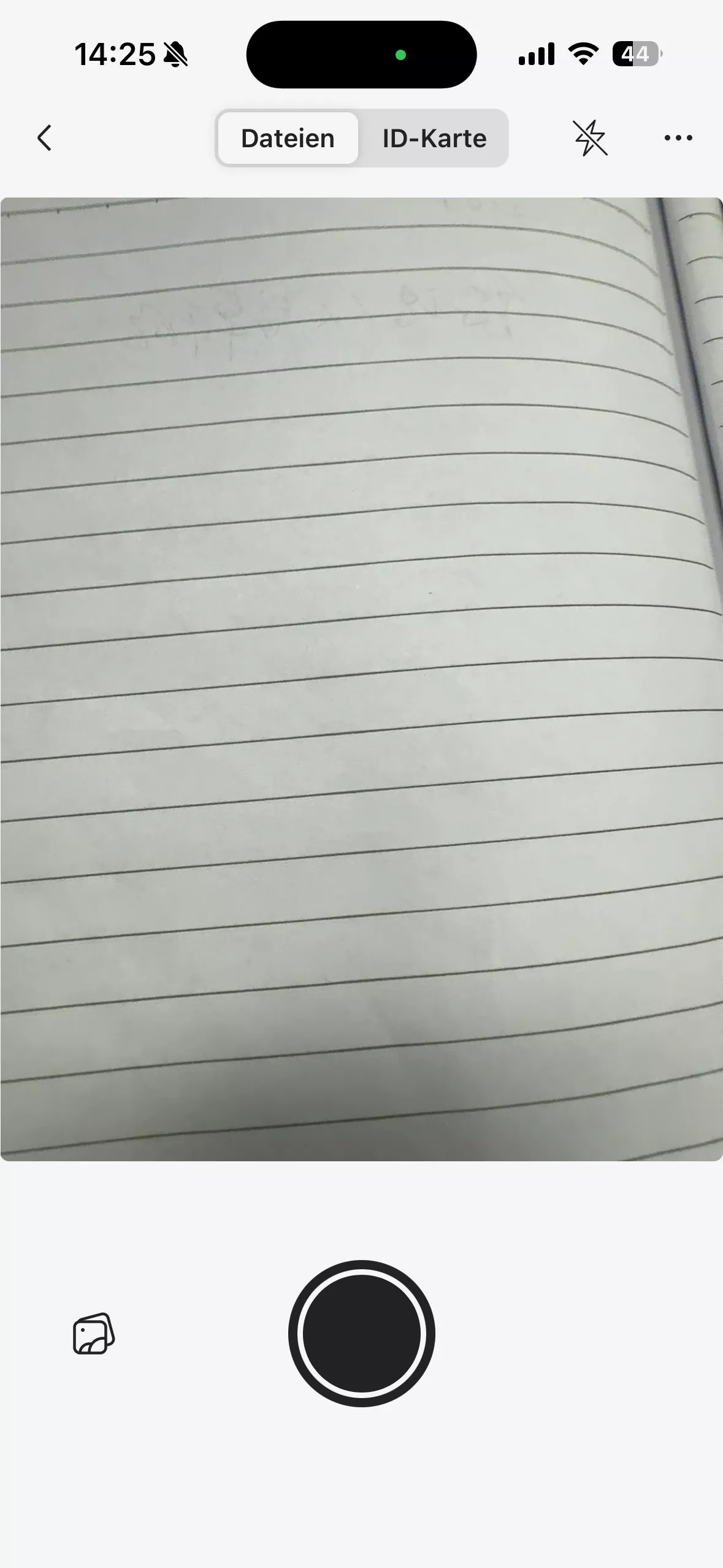 Papierdokument scannen und als PDF speichern (iOS)