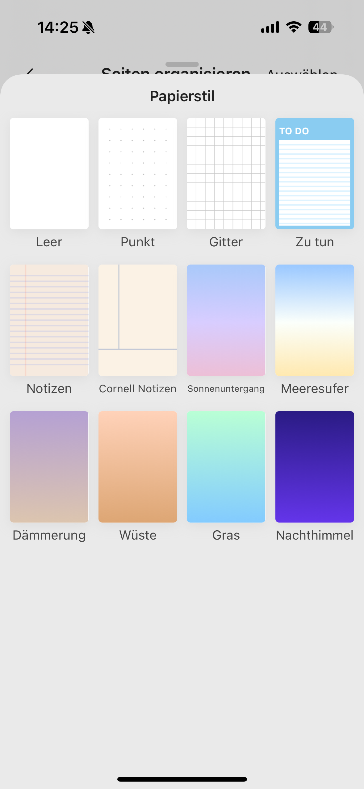 PDF-Vorlagen updf iOS