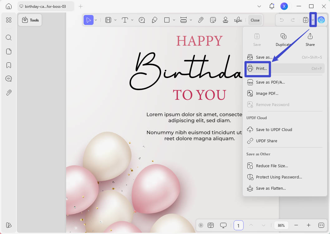 cetak ucapan selamat ulang tahun romantis untuk pacar