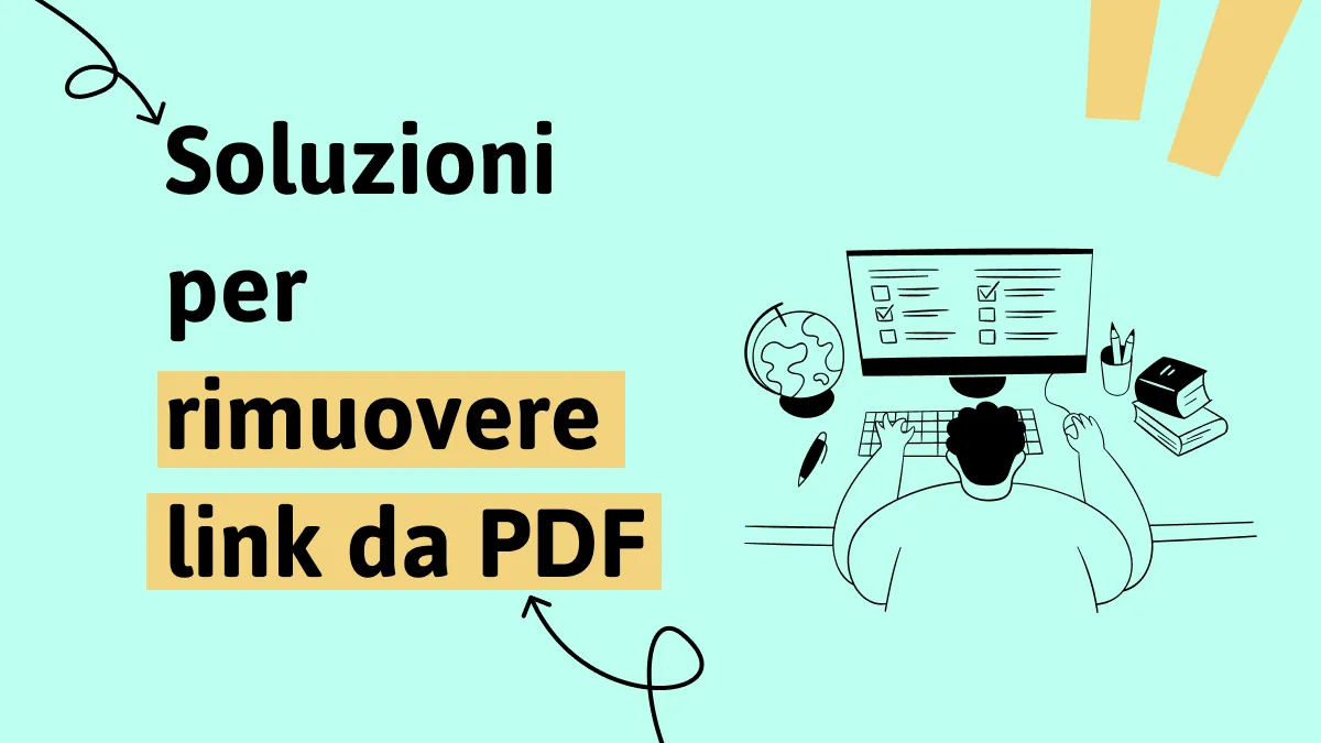 Metodi semplici per eliminare link da PDF