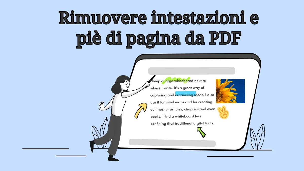 Rimuovere intestazione e piè di pagina da PDF (2 semplici modi)