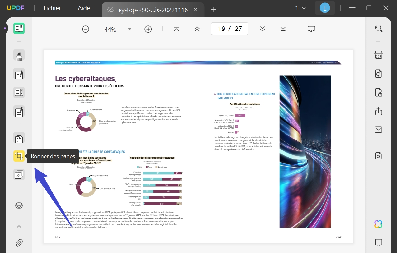 2 méthodes simples pour rogner un PDF UPDF