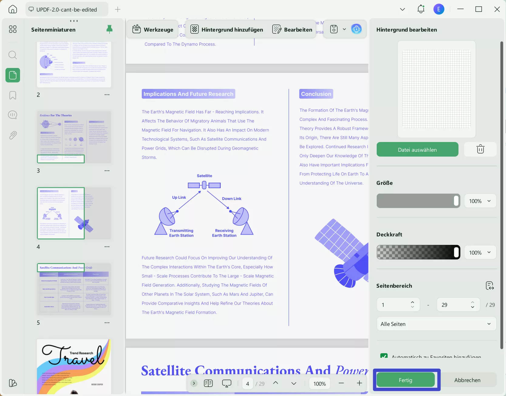 PDF Farbe ändern - UPDF