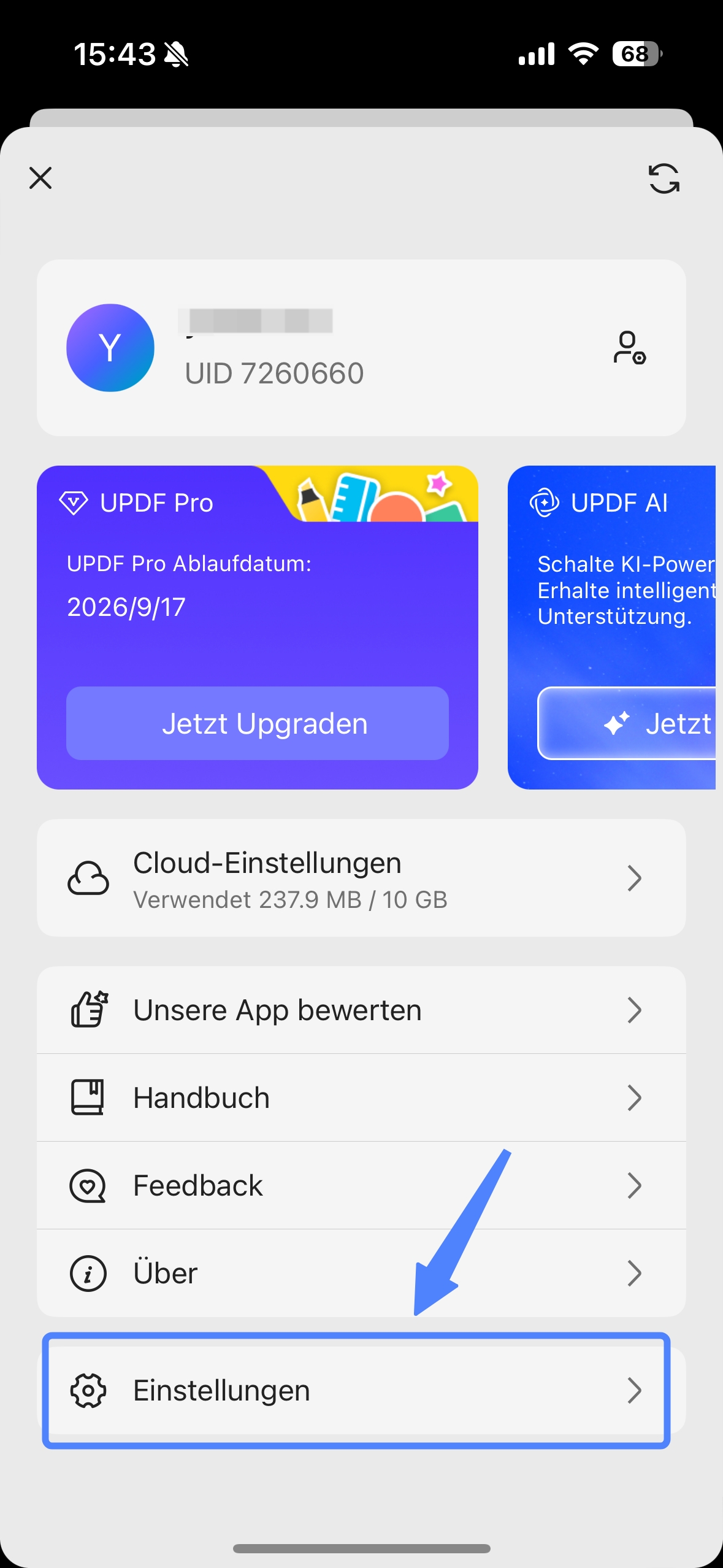 Einstellungen