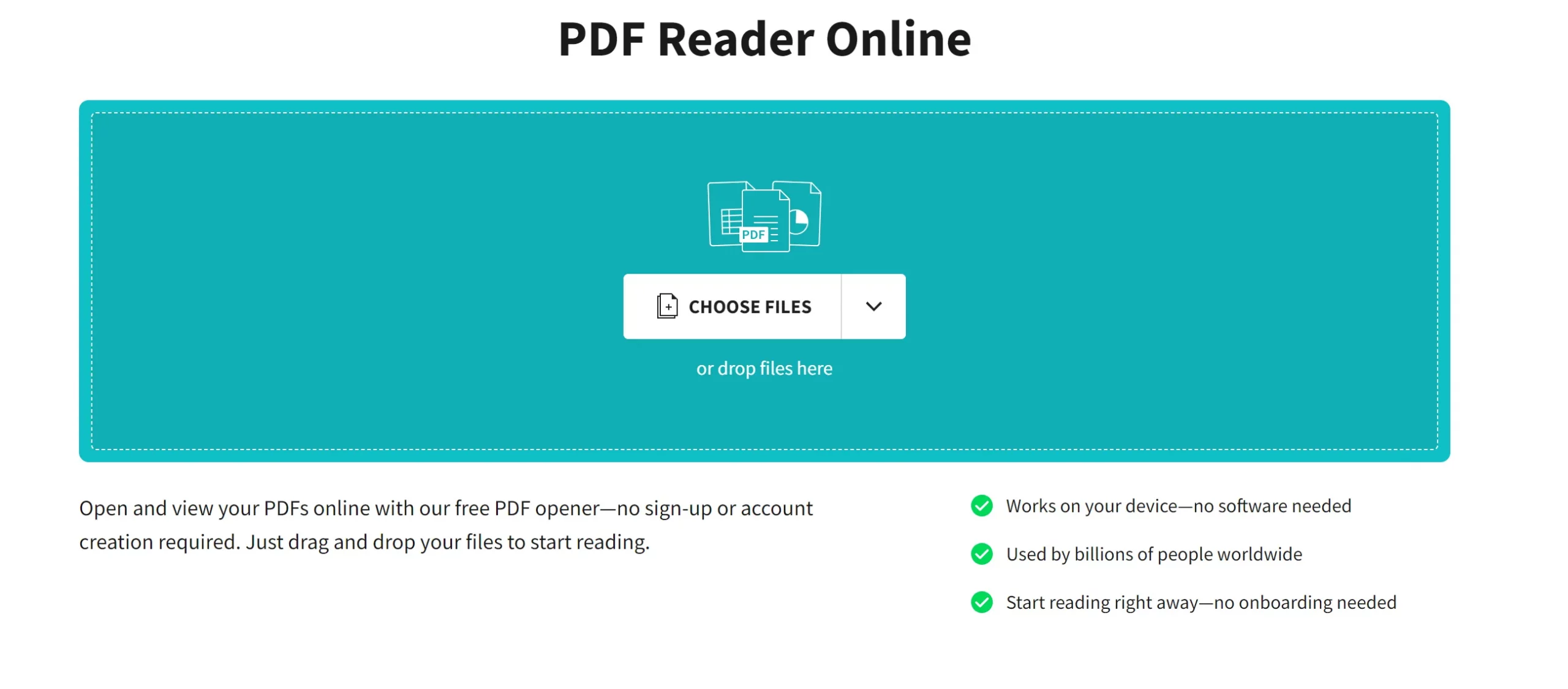 leitor de PDF gratuito