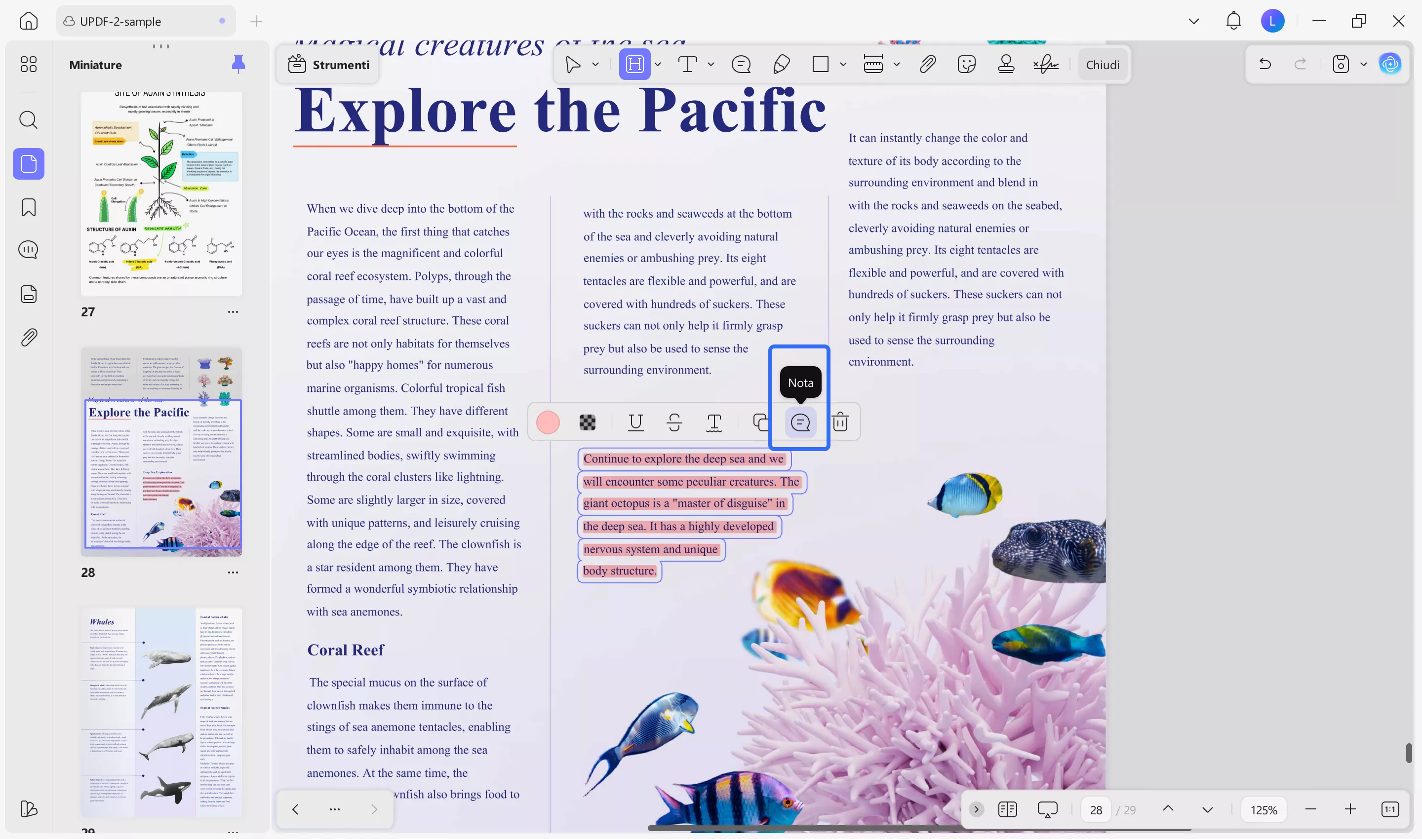 add notes for highlight 