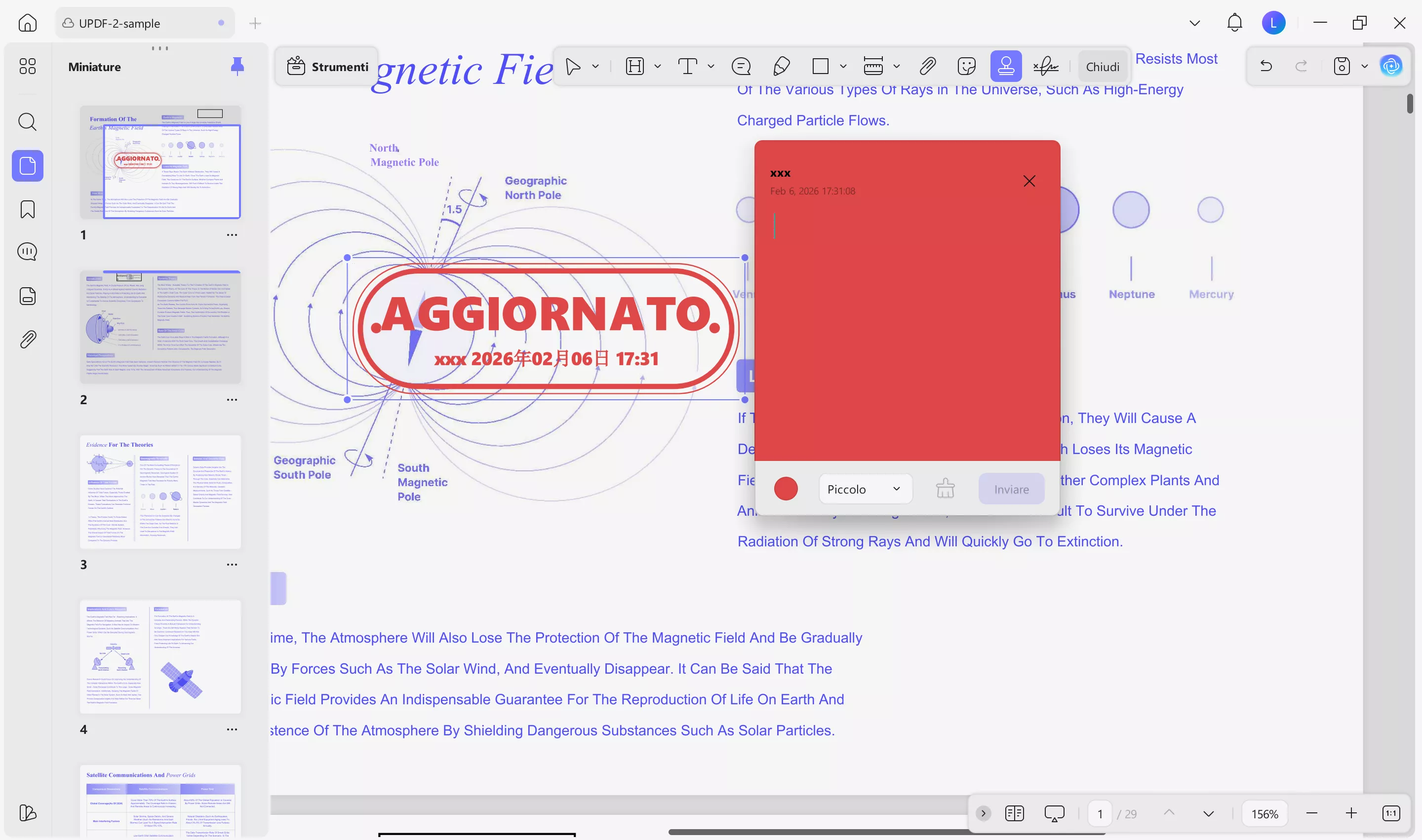 edit and add stamp to pdf