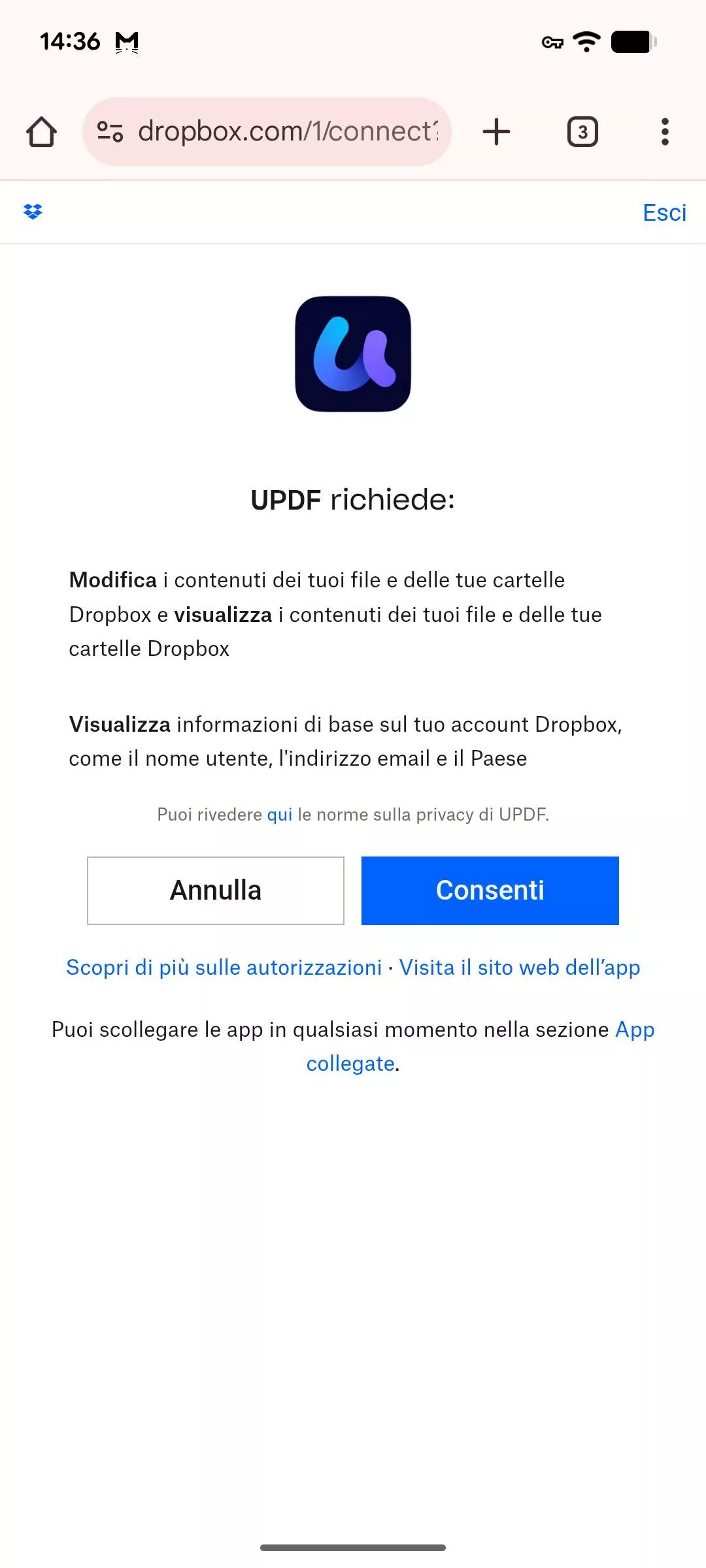login or sign up to drop box