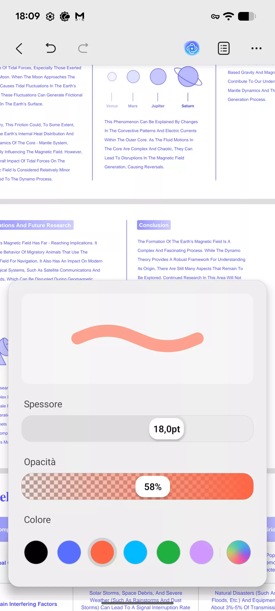 edit the pencil color