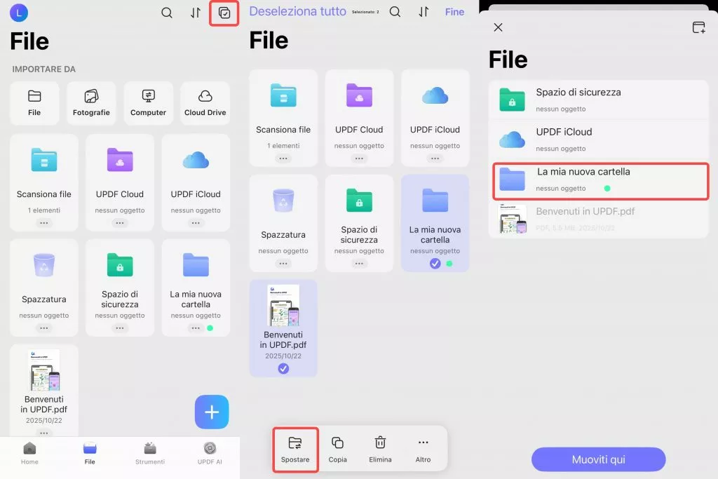 move file to new folder ios 