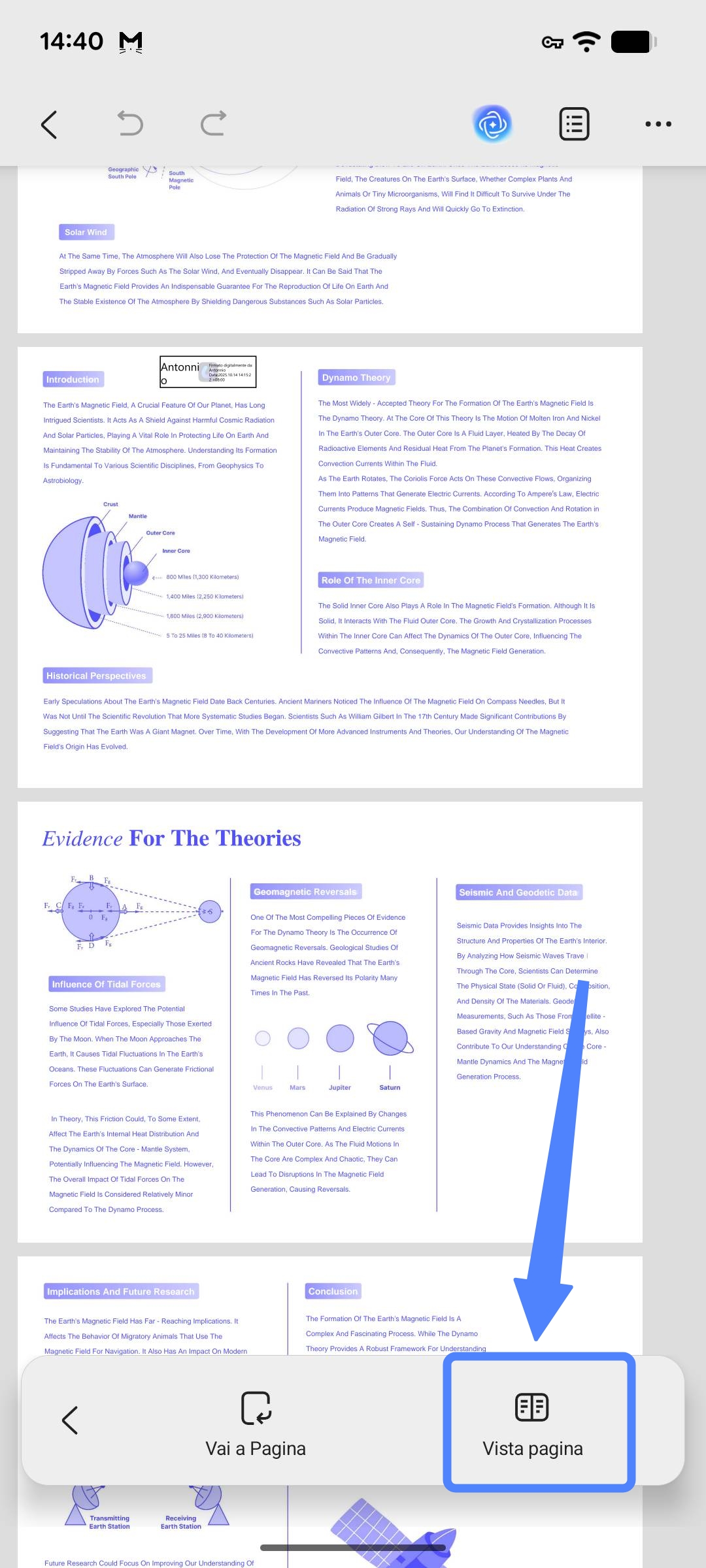 choose page view