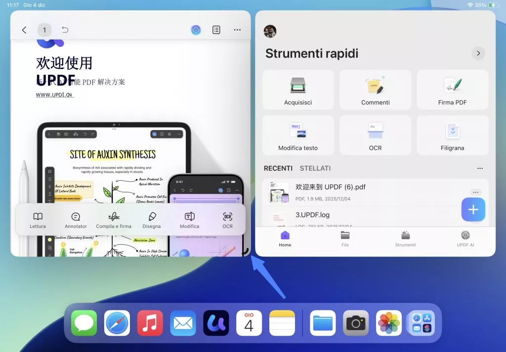 resize handle in the bottom-right corner