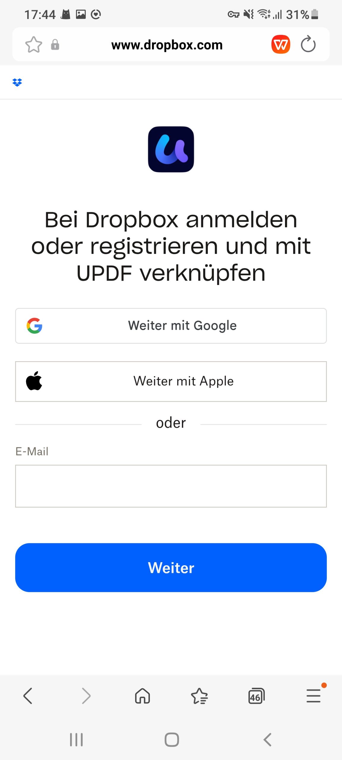 Import aus Cloud Drive