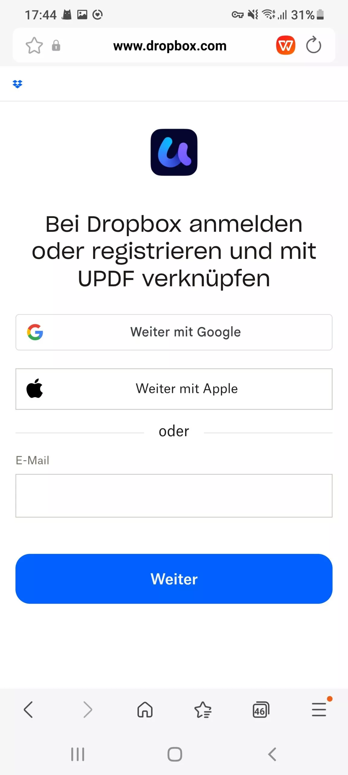 Import aus Cloud Drive