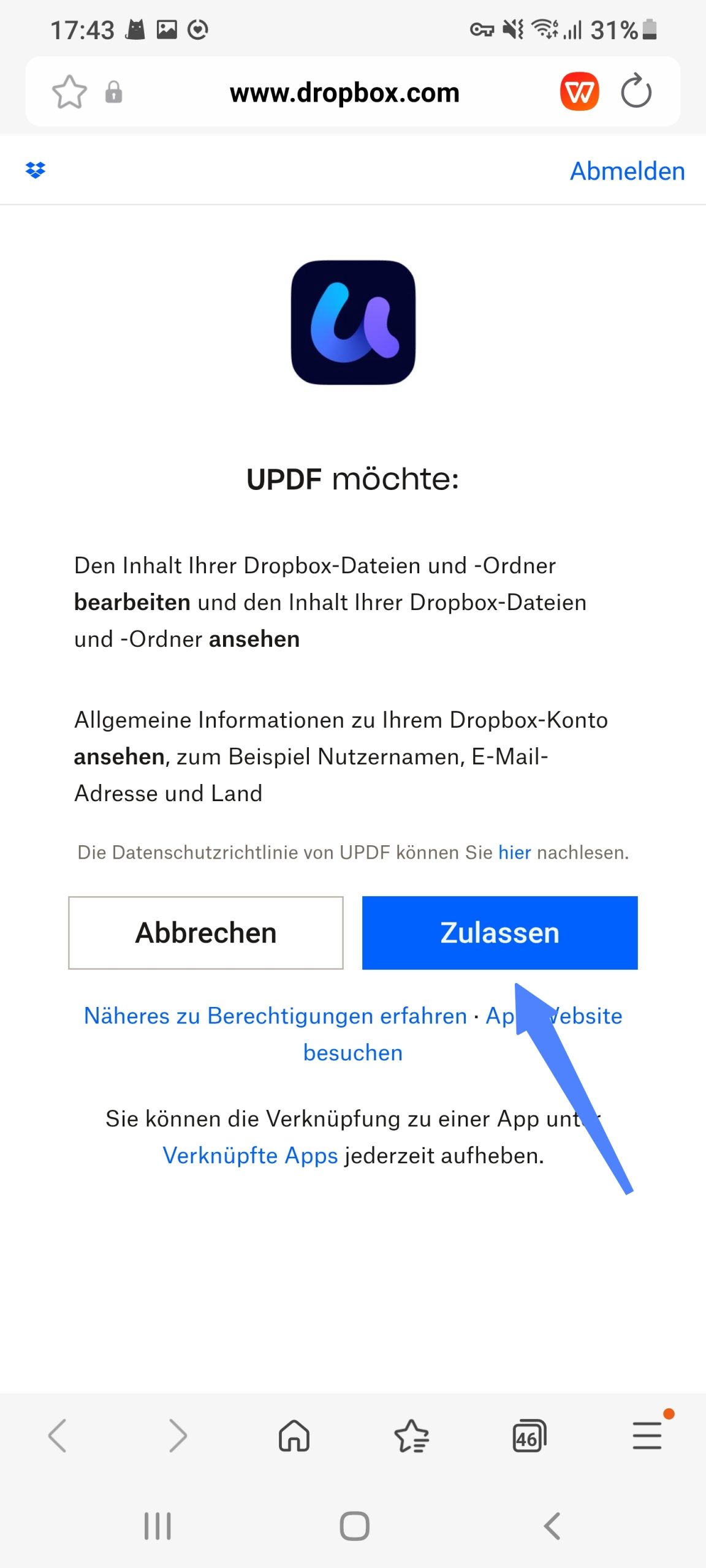 Import aus Cloud Drive