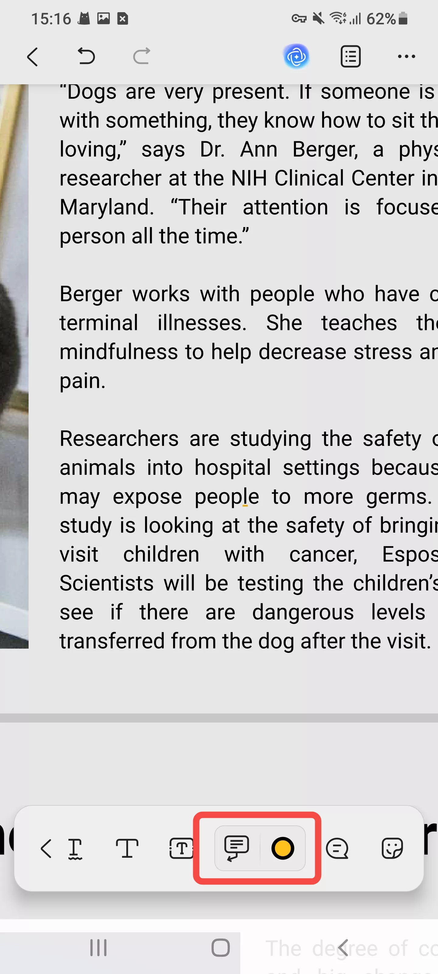 adicionar balão de texto