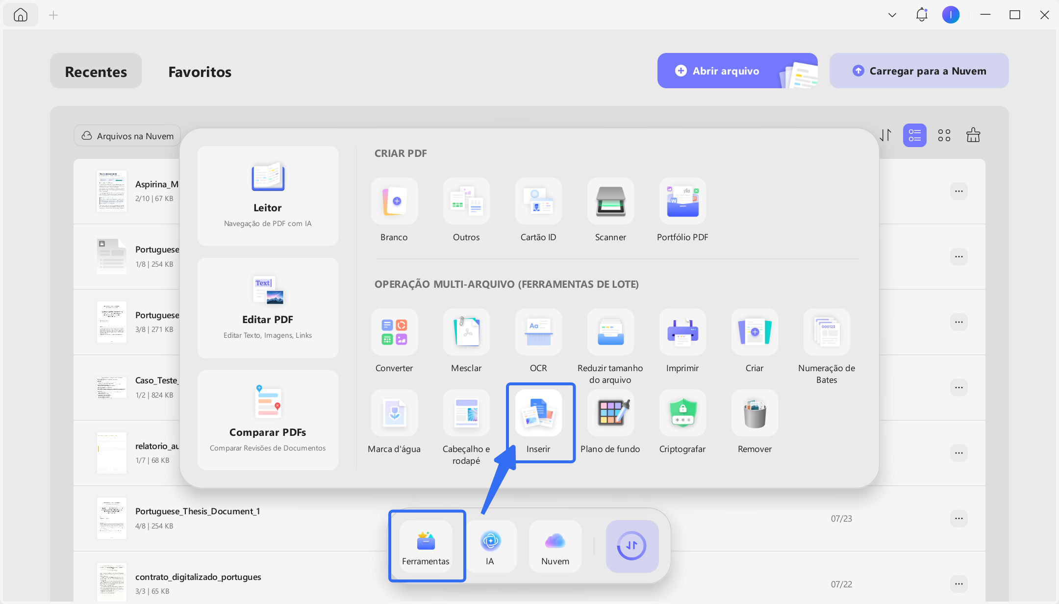 juntar png em pdf