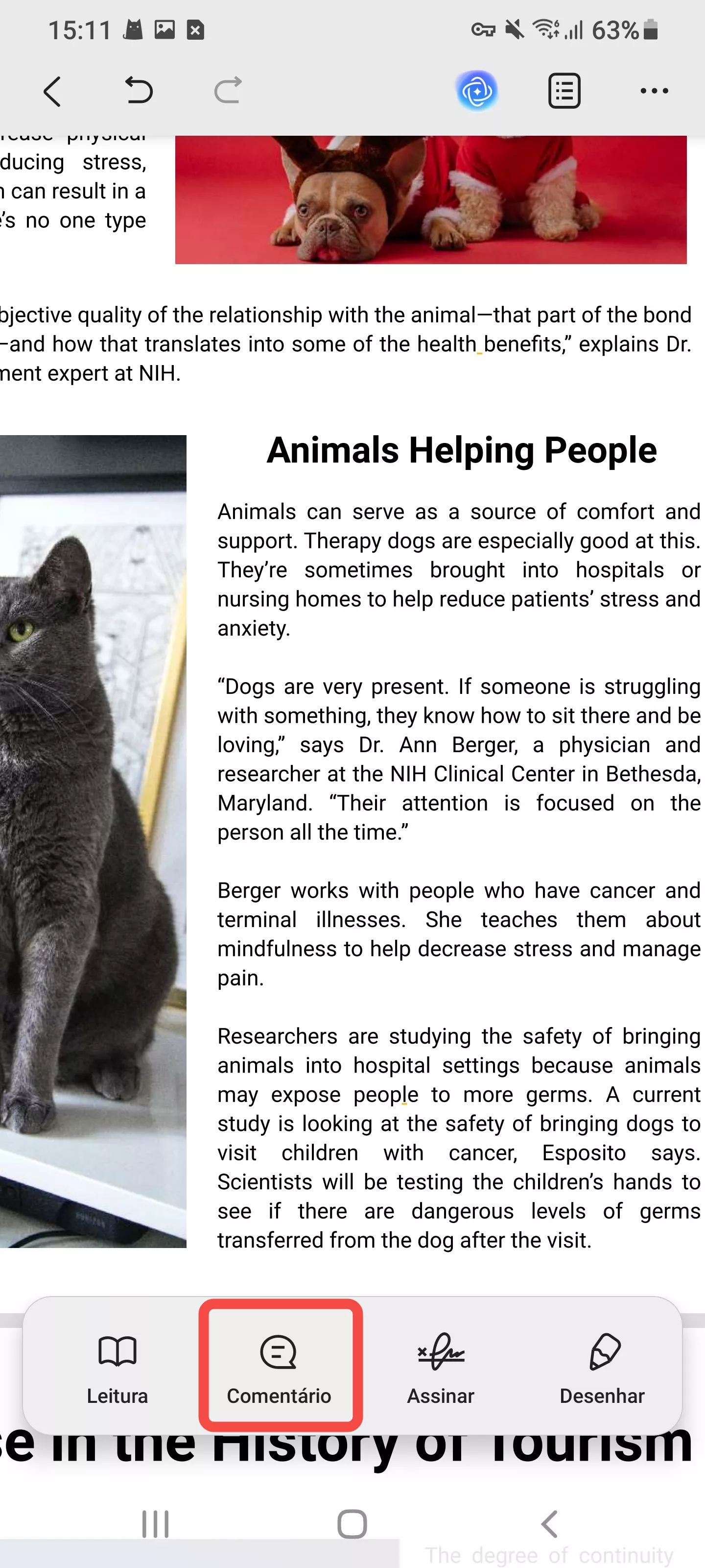 adicionar uma caixa de texto