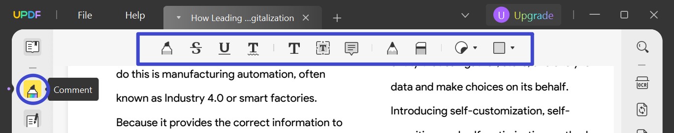 pdf sticky notes comment