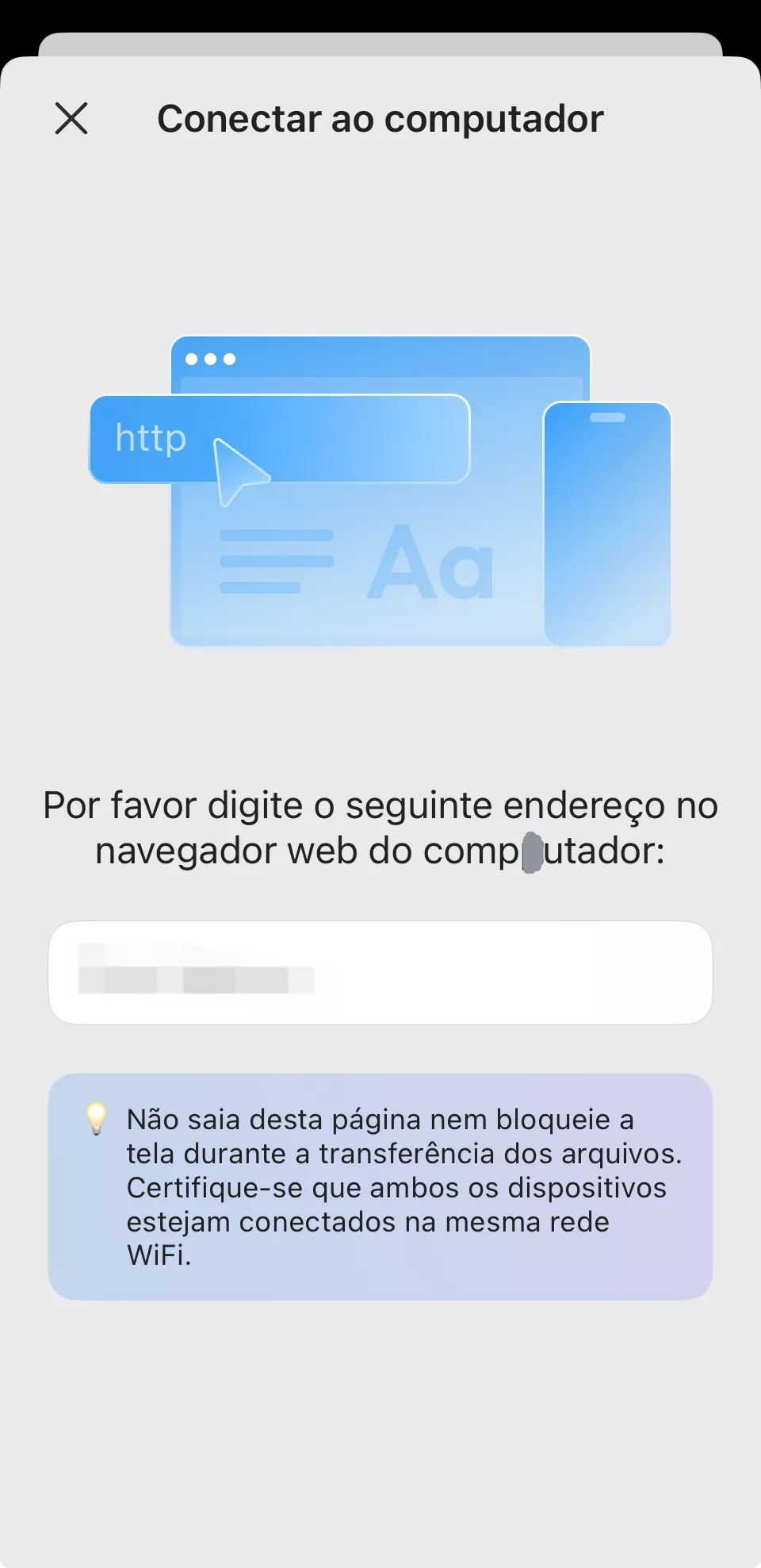 conectar ao computador