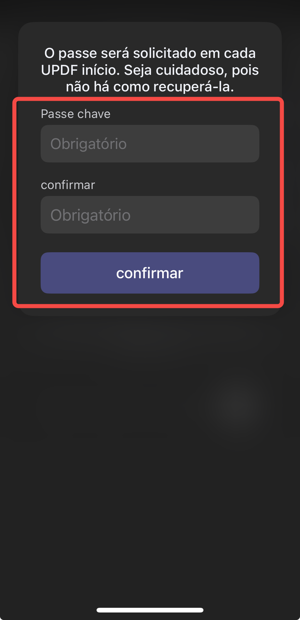 ativar o face id