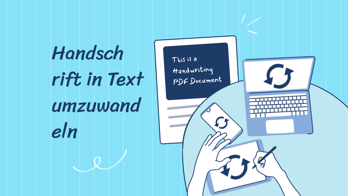 Handschrift in Text umwandeln 4 Methoden UPDF