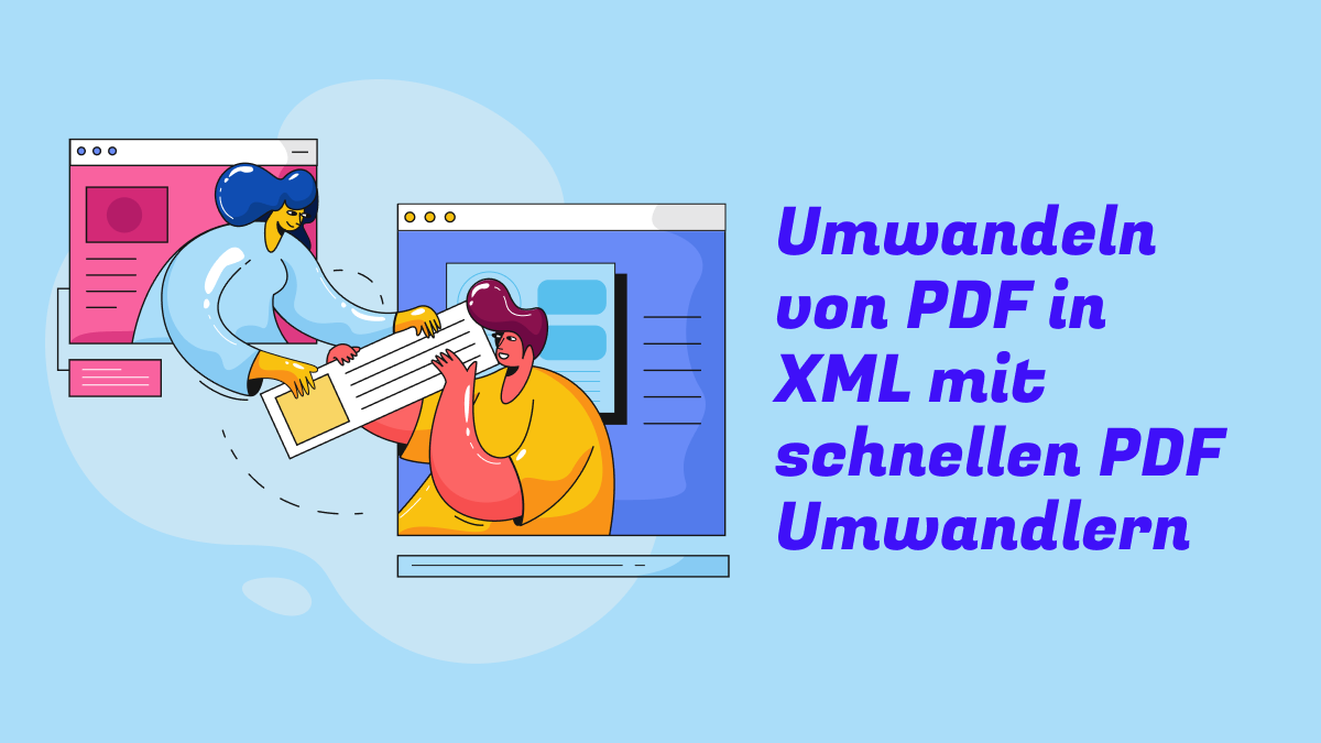 PDF in XML umwandeln