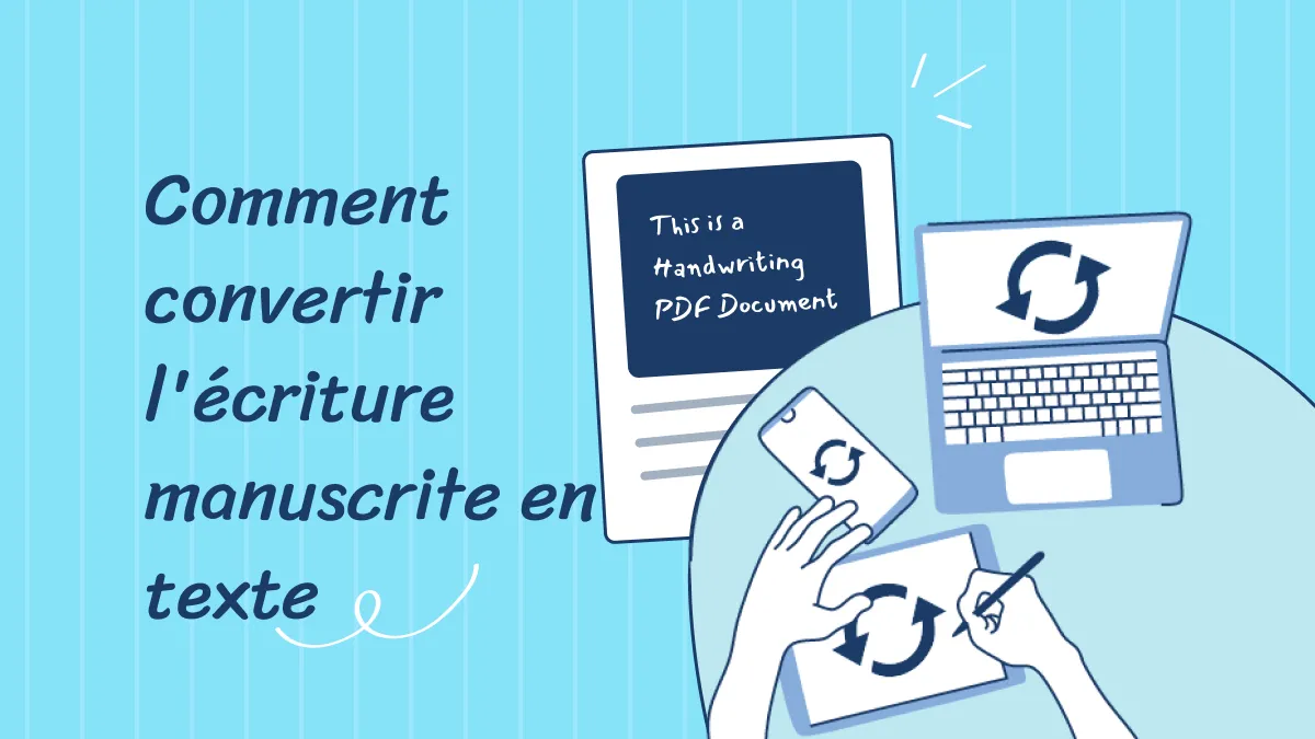 Des moyens simples pour convertir l'écriture manuscrite en texte gratuitement avec OCR